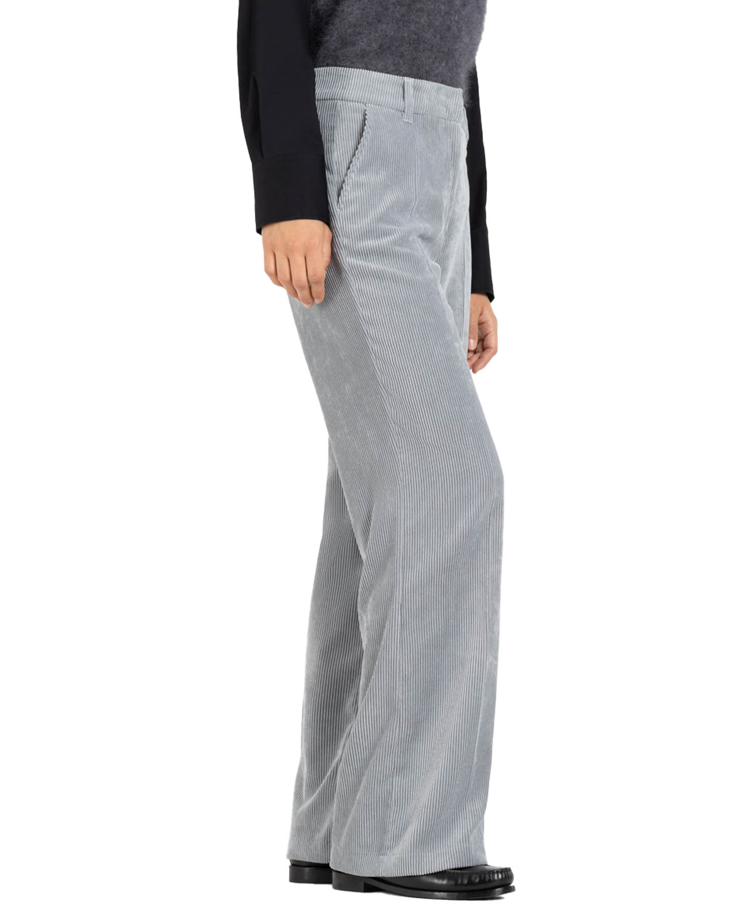 Cambio Amelie Cordhose – Damen Wide-Leg in Cord