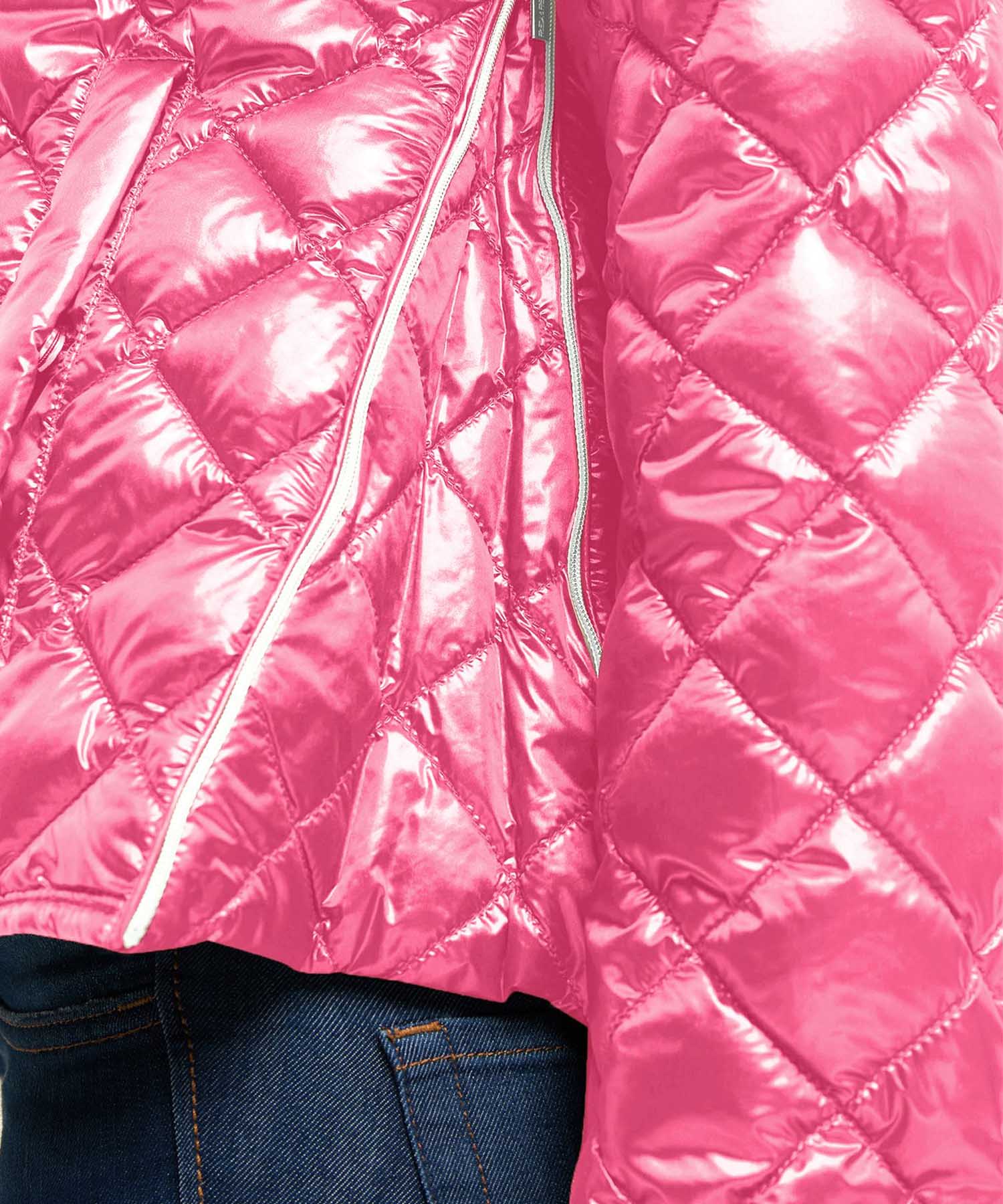 Frieda & Freddies leichte Stepp-Jacke – Fanatic Pink