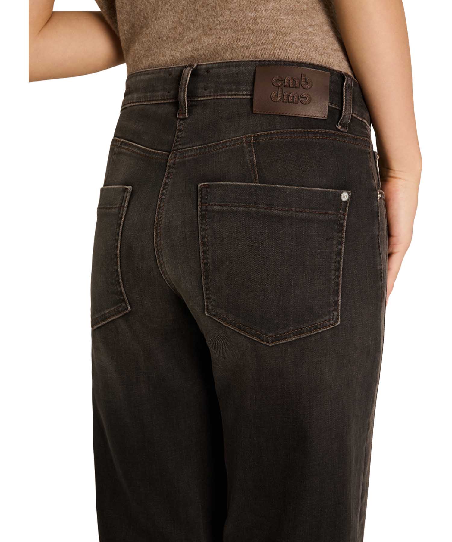 Cambio Jeans ELLA O-Shape in Cozy Vintage Brown | Modehaus Wörmann