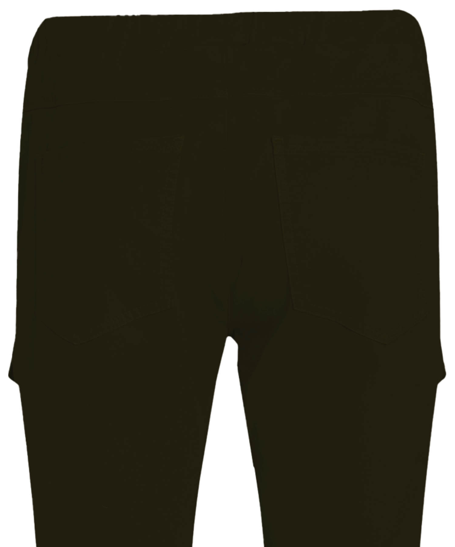 Penn and Ink Cargo-Hose aus geschmirgelter Baumwolle in schwarz