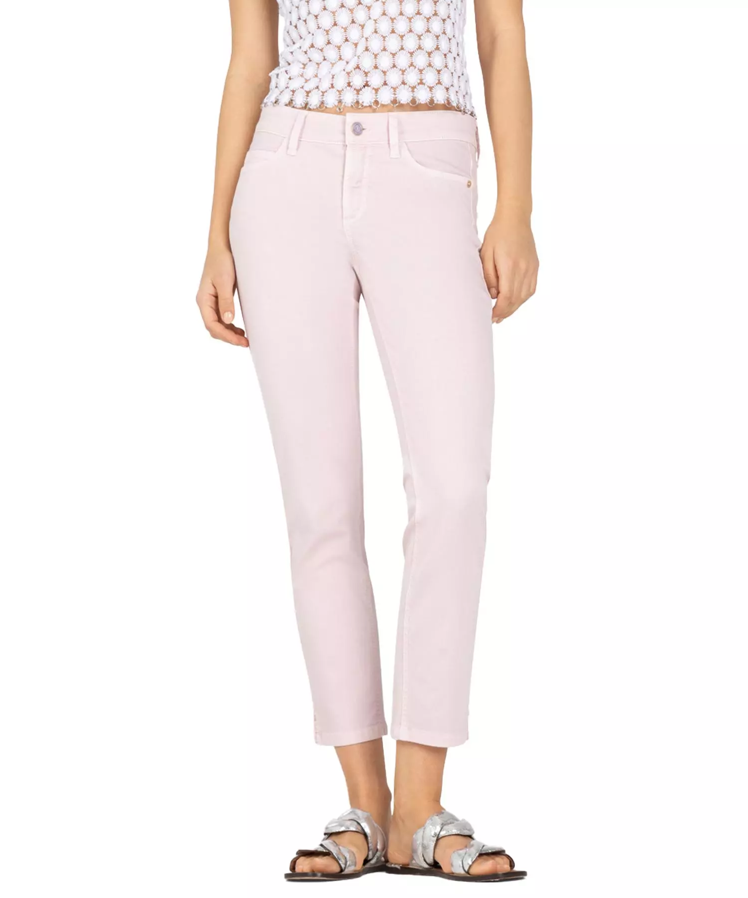 Cambio Jeans Piper short in Pastelltönen