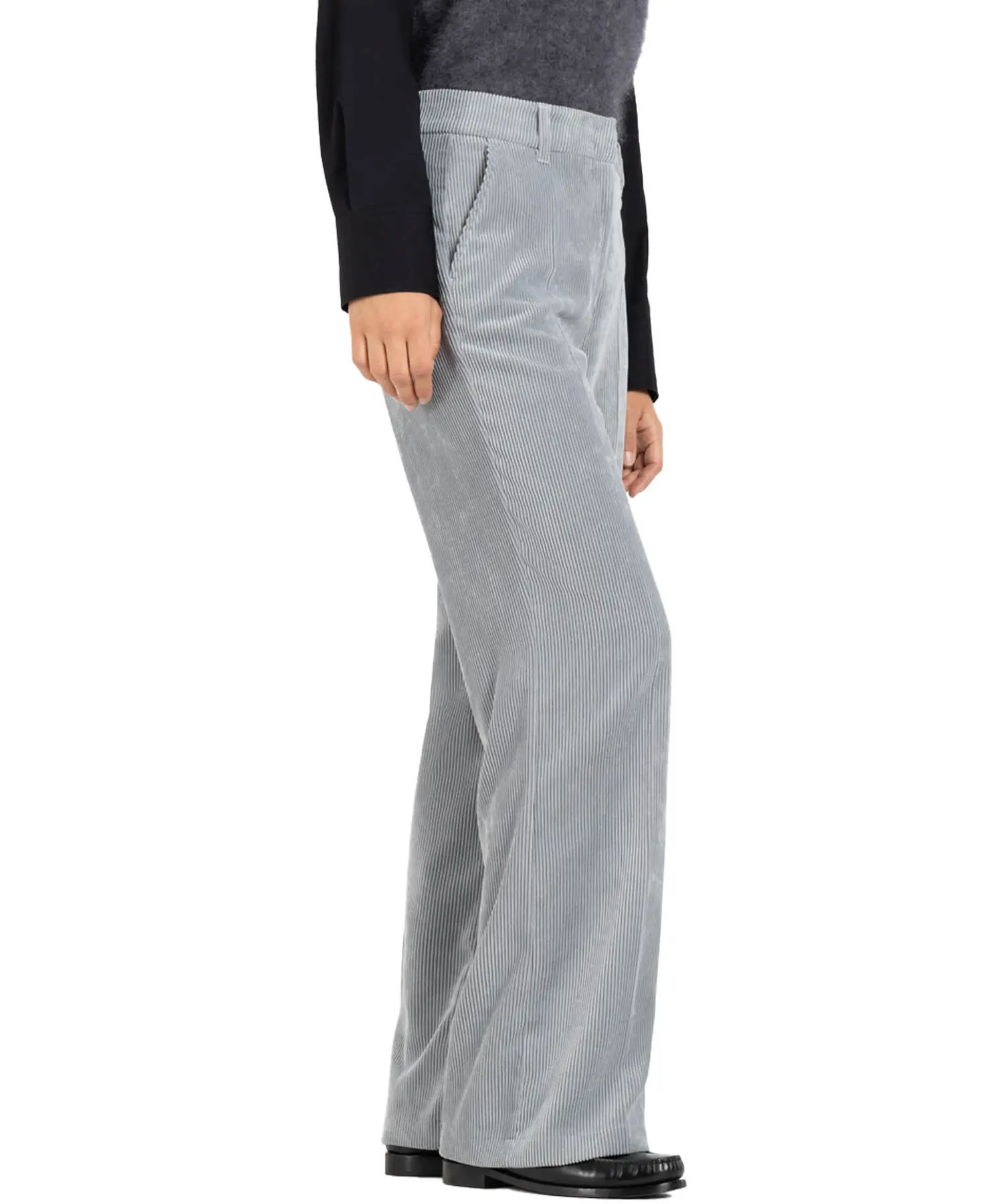 Cambio Amelie Cordhose – Damen Wide-Leg in Cord