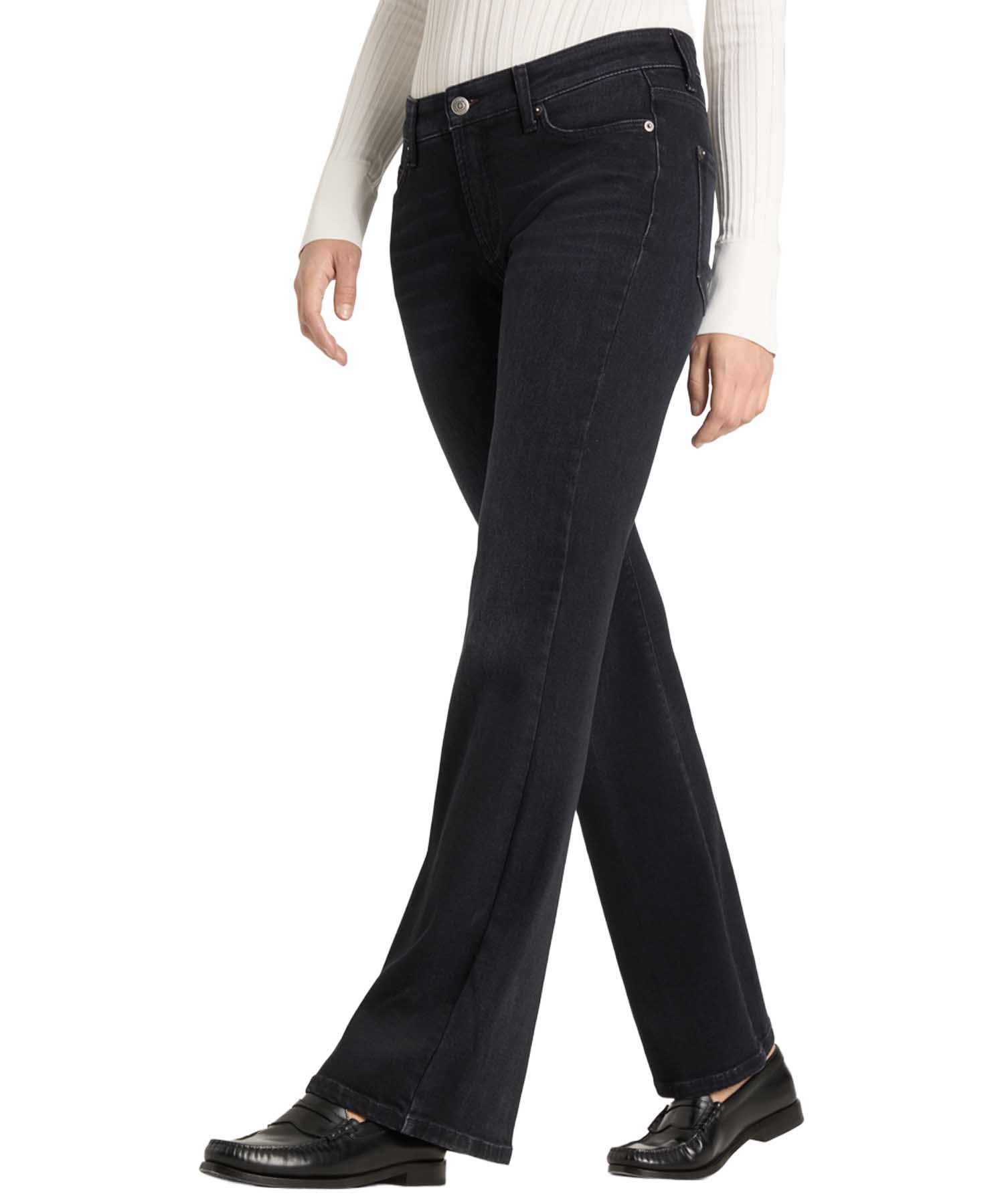 Cambio Paris Flared Jeans – Damen Flared-Fit Denim in Schwarz