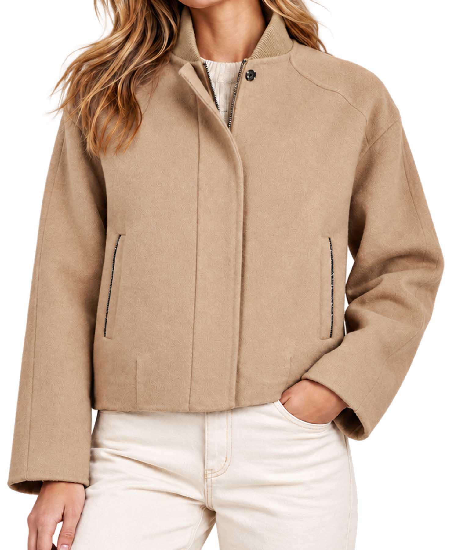 Blonde No. 8 Wolljacke Naomi in Light Beige | Modehaus Wörmann