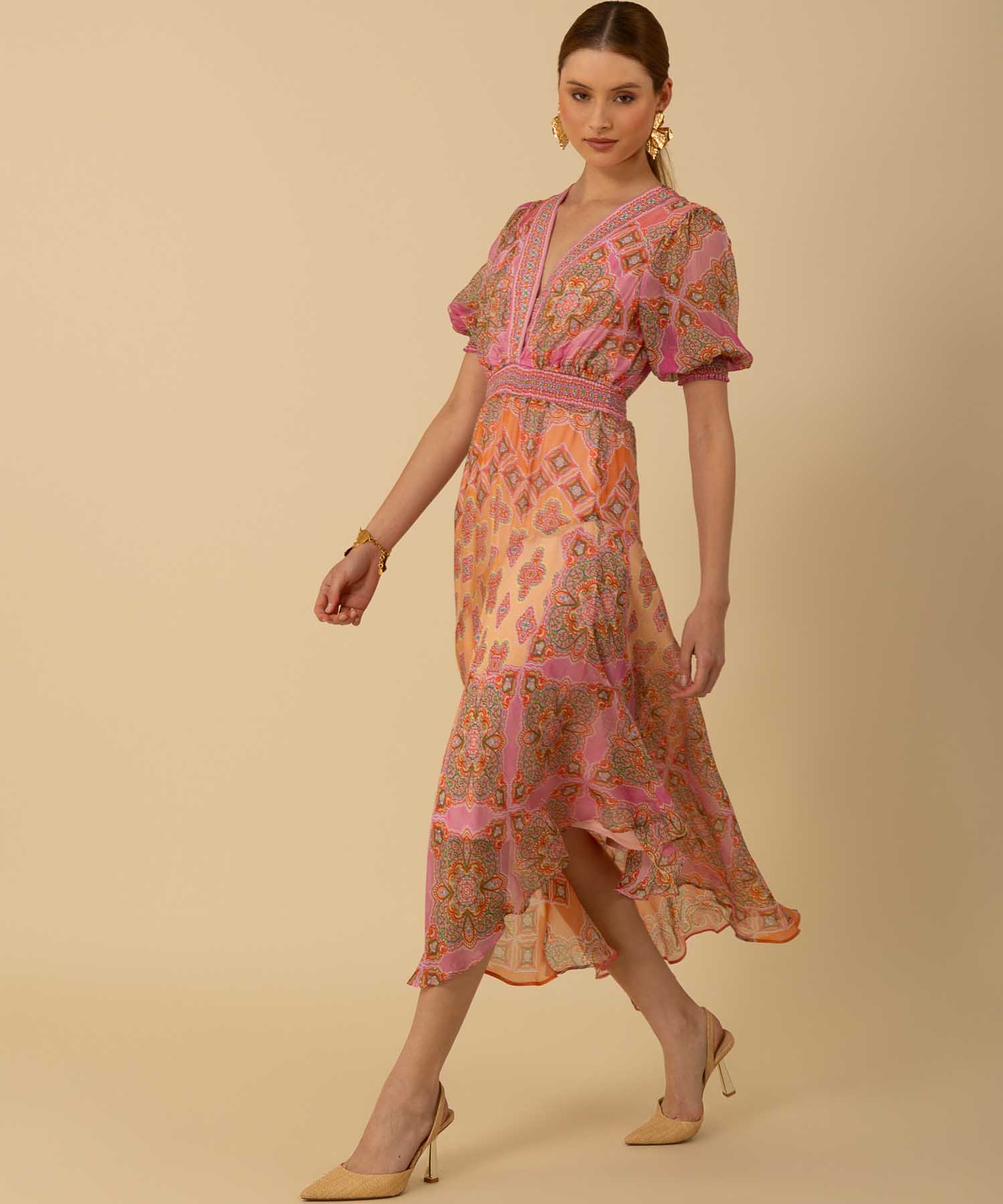 Hale Bob Seidenkleid Malaya | Los Angeles