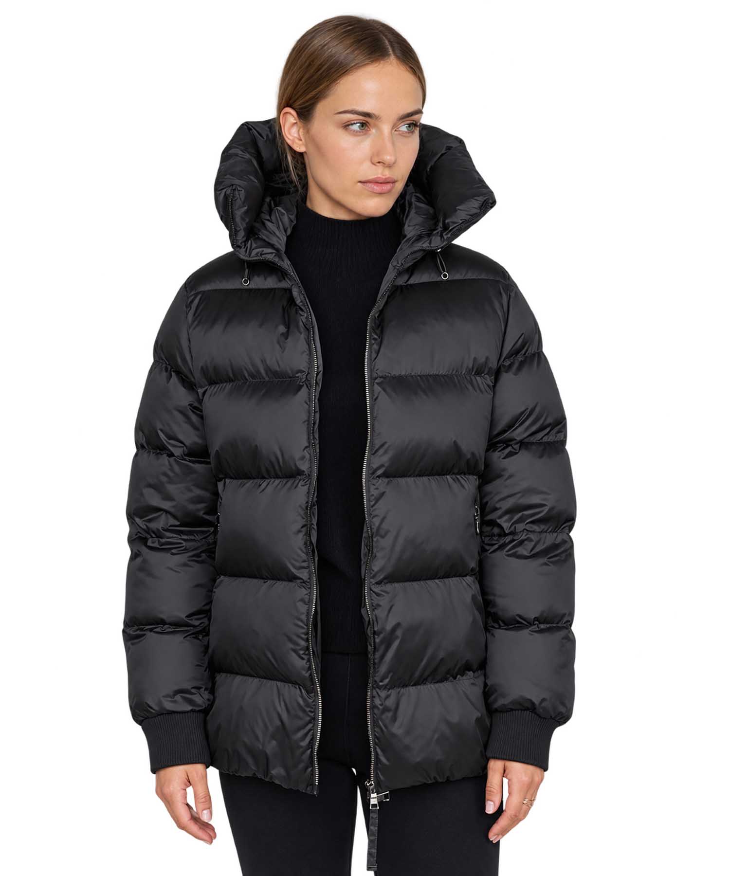 No.1 Como Steppjacke Carrara in Schwarz | Modehaus Wörmann