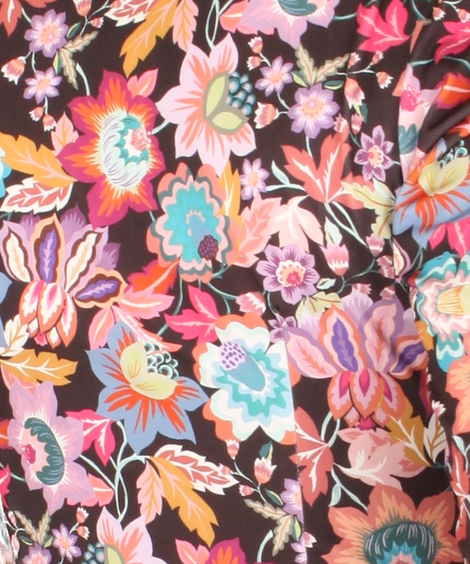 Cooles Druck Kleid von Hale Bob in schwarz