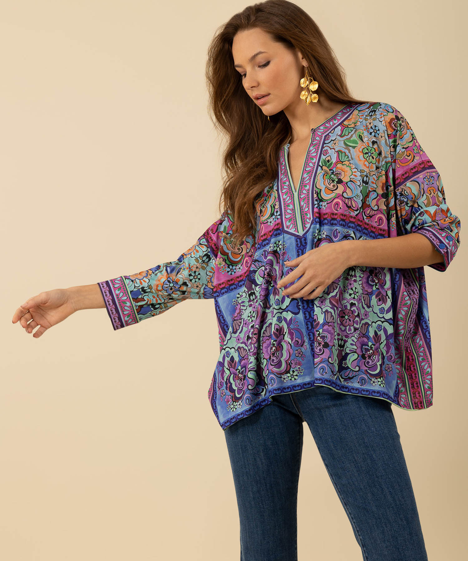 Hale Bob lässige Shirtbluse Elaine