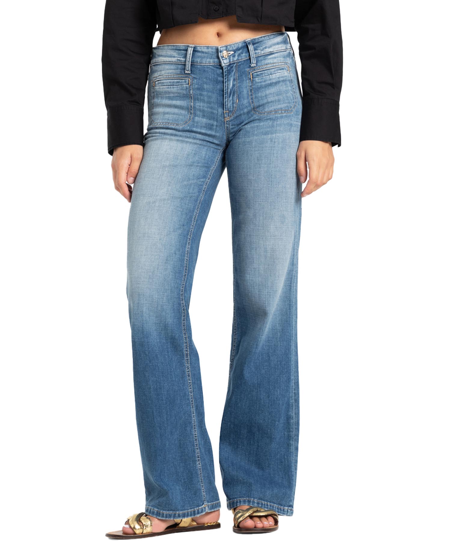 Cambio weite Jeans Tess