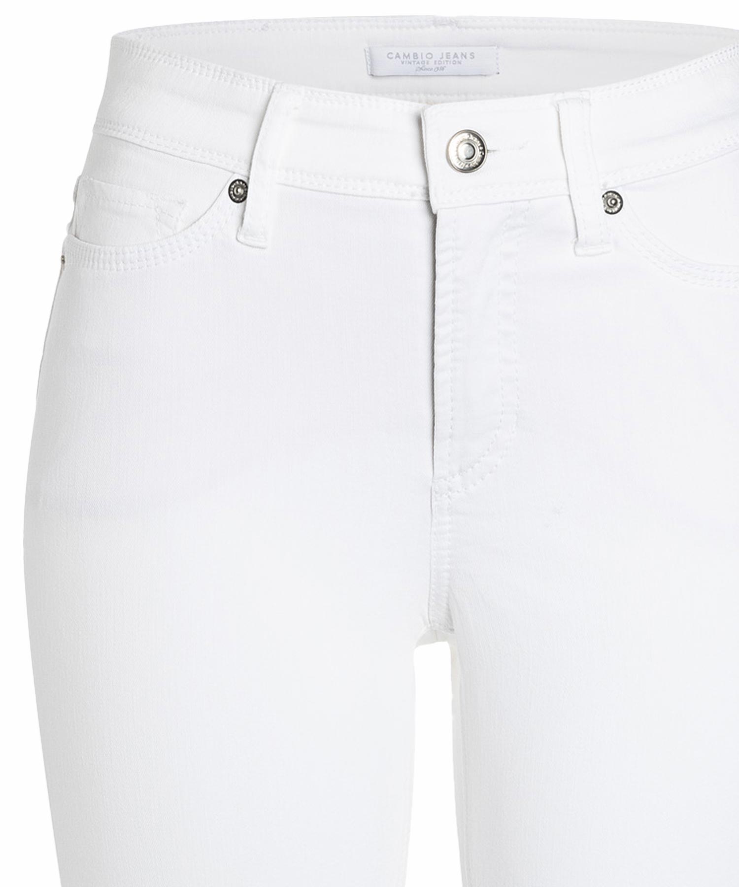 Cambio Jeans Piper short in weiss