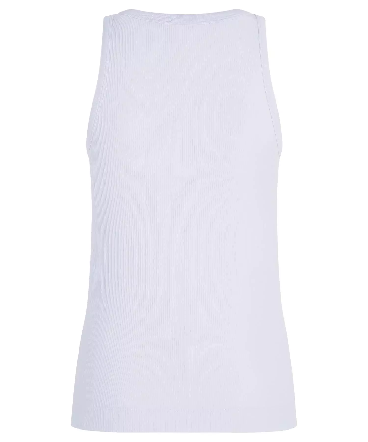 Penn and Ink Top aus Baumwolle in Rippenstruktur in weiss