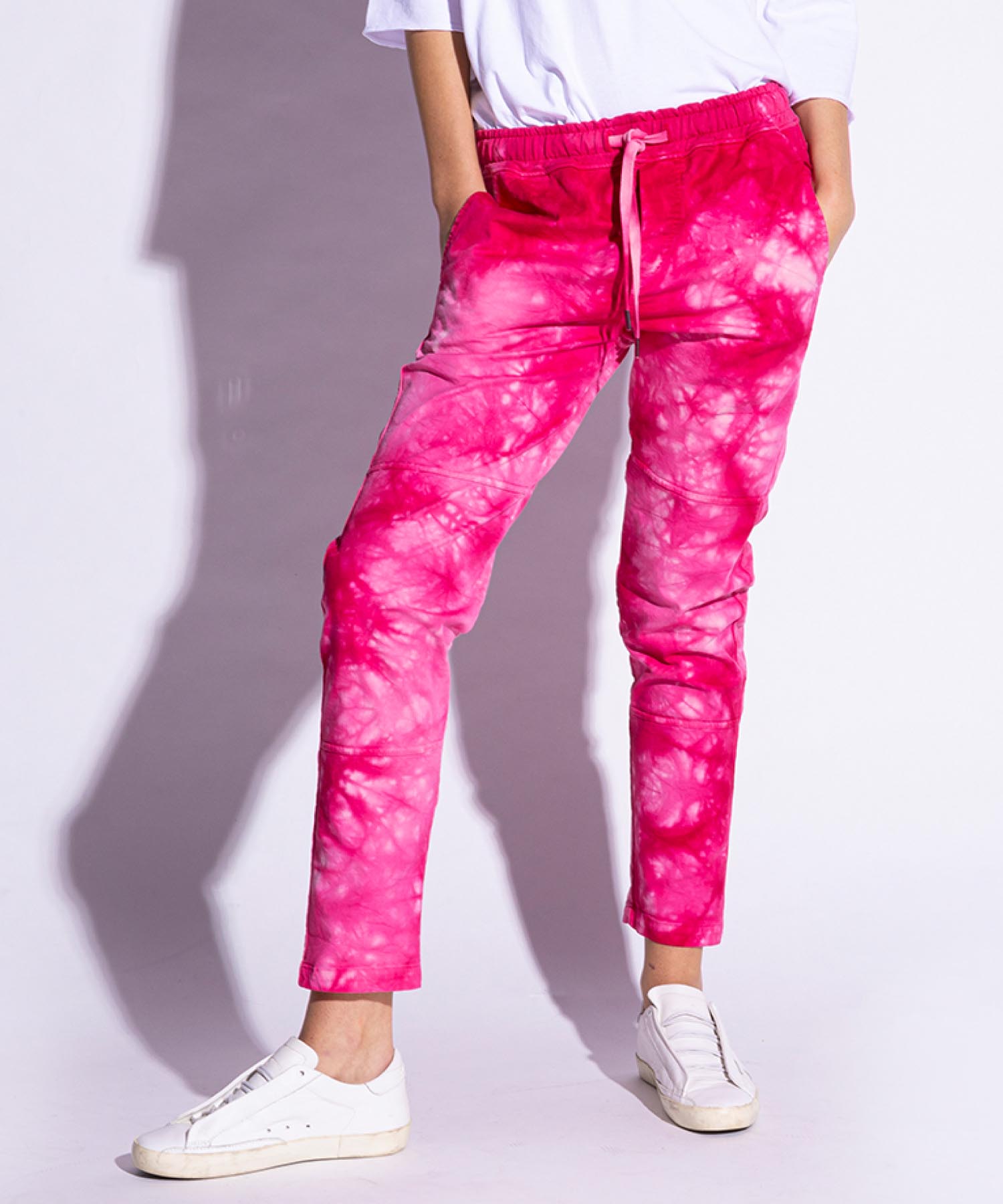 Hose You Two im Materialmix in Batik