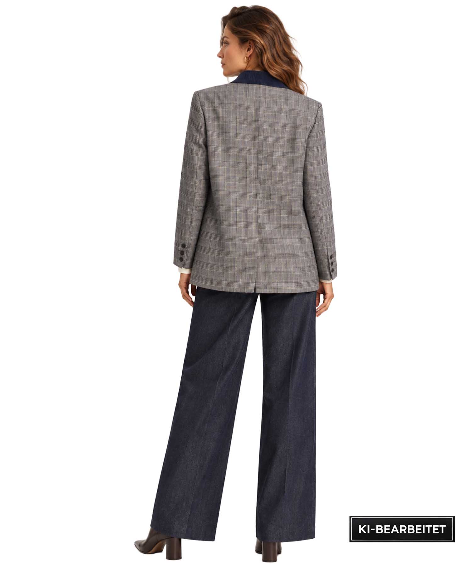 ME369 Blazer Tatum Classic Navy Plaid | Modehaus Wörmann