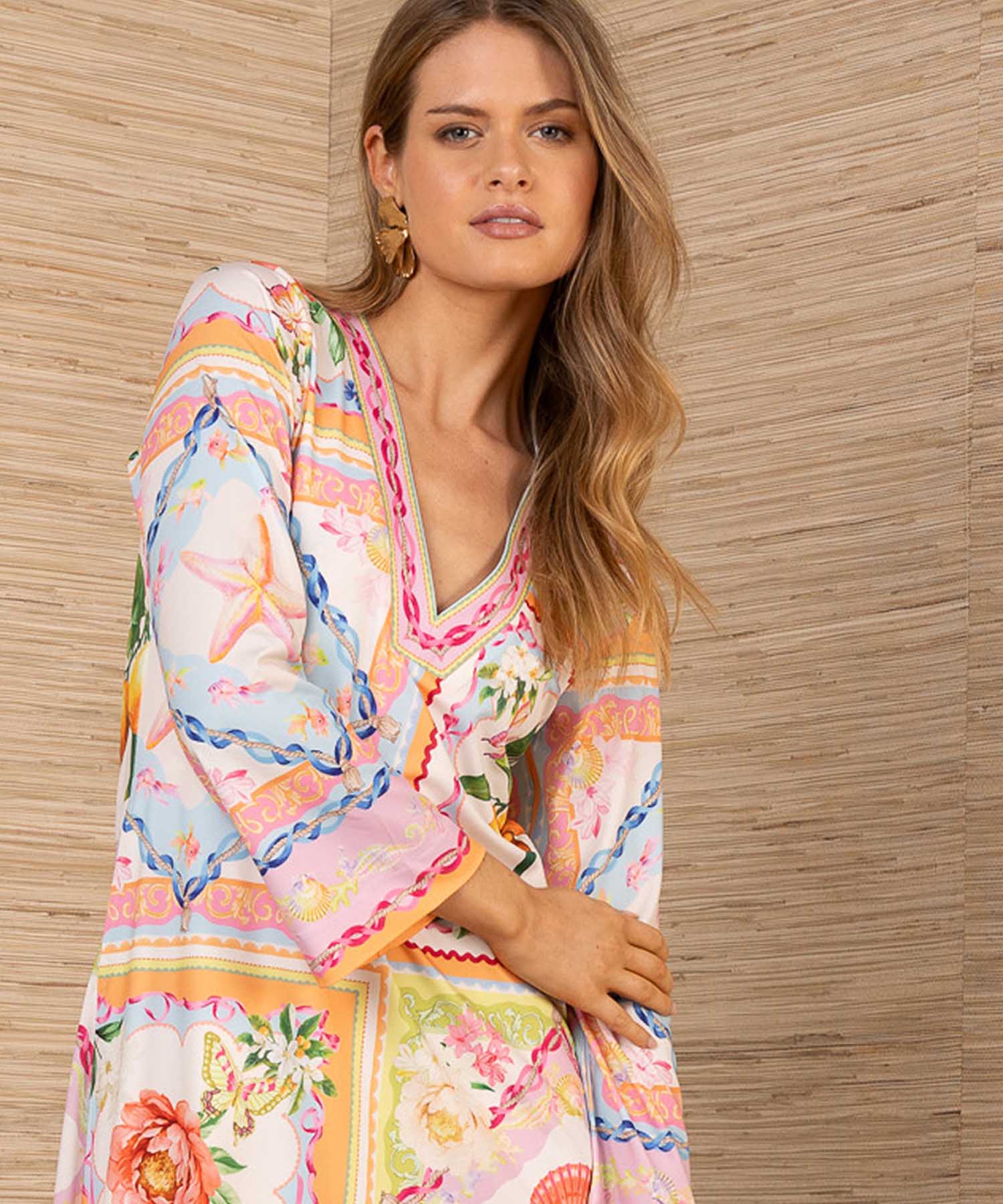 Hale Bob Kleid aus Jersey mit Print – Damenkleid aus Los Angeles