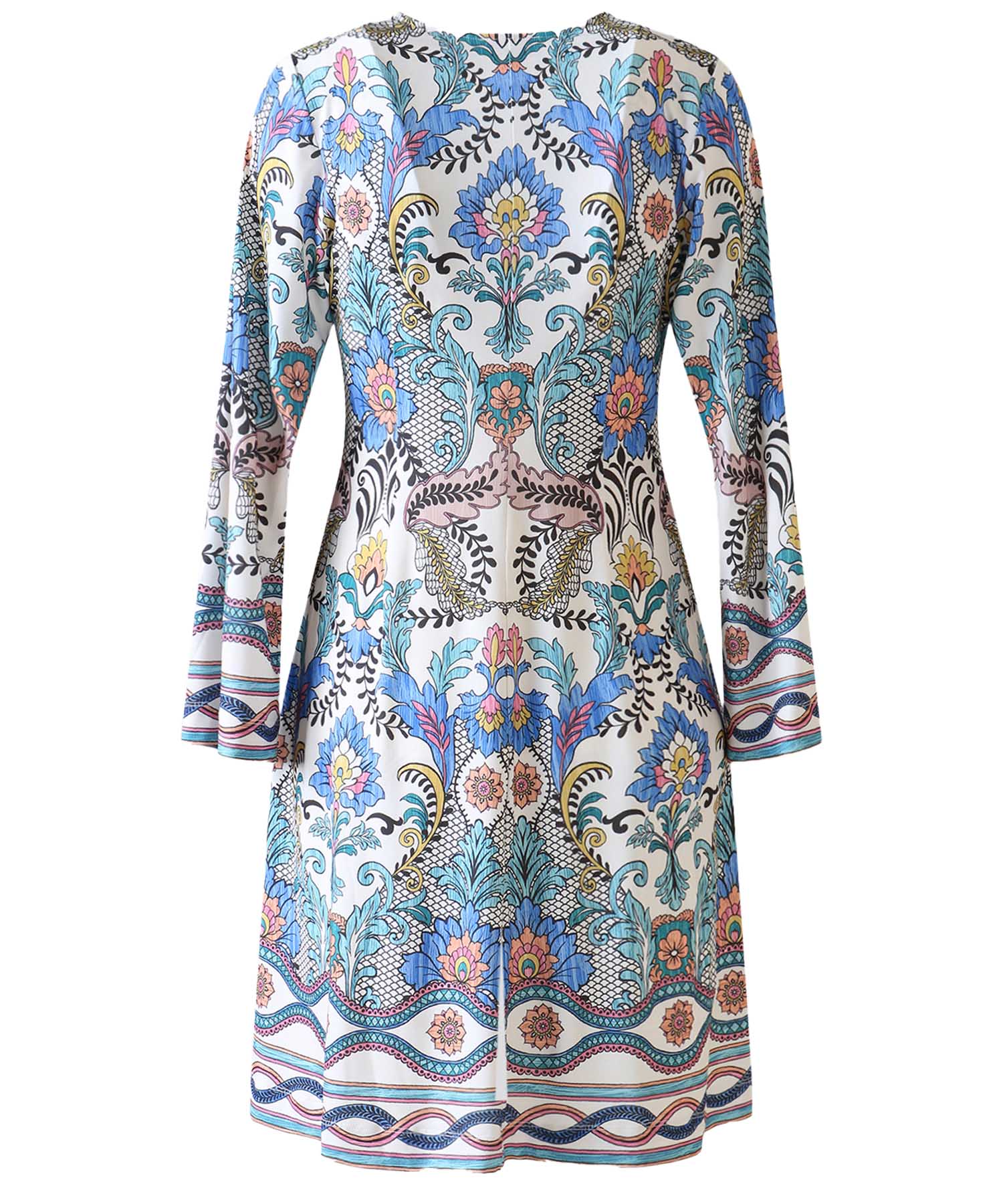 Hale Bob - Kleid  | Blumen-Ornament-Druck | 3/4-Arm