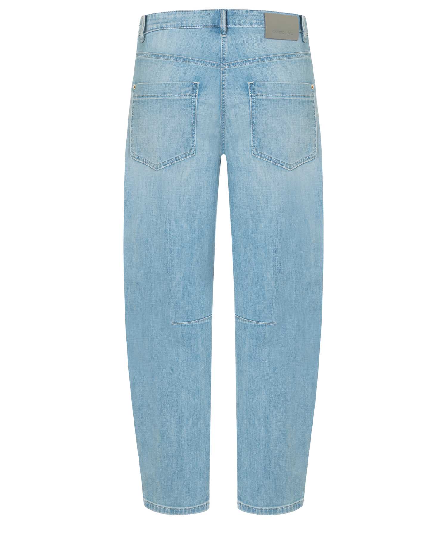 Cambio Barrel Jeans Ocean Cropped in Sunny Bleached | Modehaus Wörmann