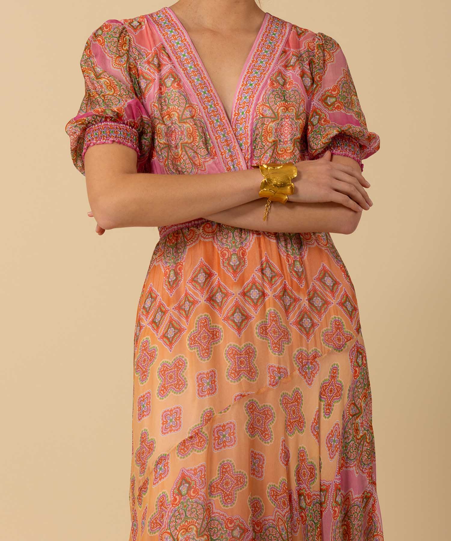 Hale Bob Seidenkleid Malaya | Los Angeles