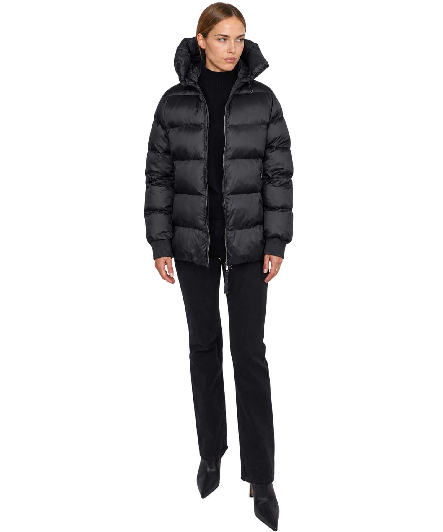 No.1 Como Steppjacke Carrara in Schwarz | Modehaus Wörmann