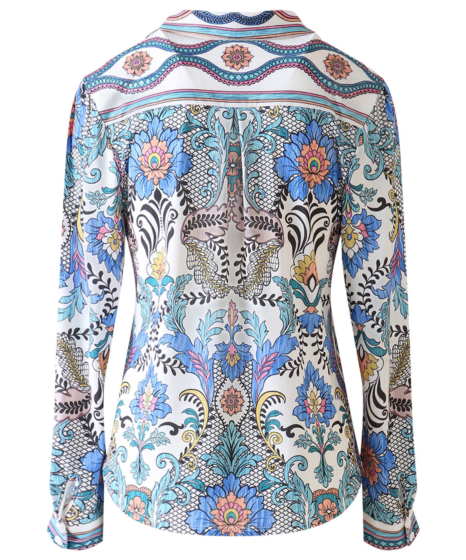 Hale Bob - Bluse Gwen | in Blau-Tönen | Langarm