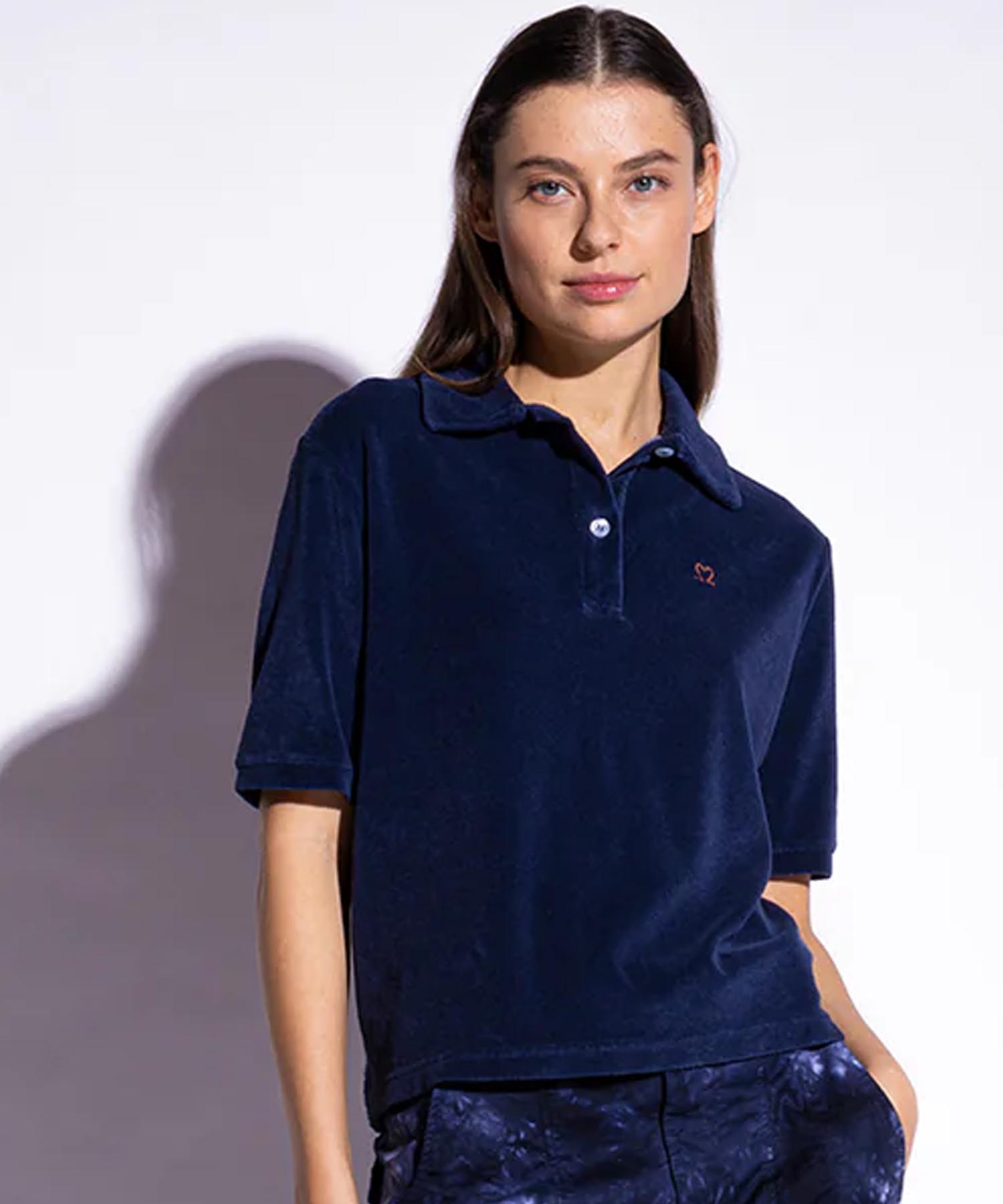 You Too Poloshirt aus Frottier – Sportiv mit Retro-Charme