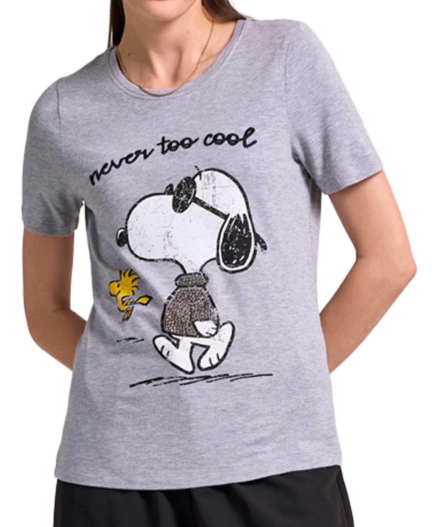 Princess goes Hollywood Shirt Snoopy never too cool aus Viskose