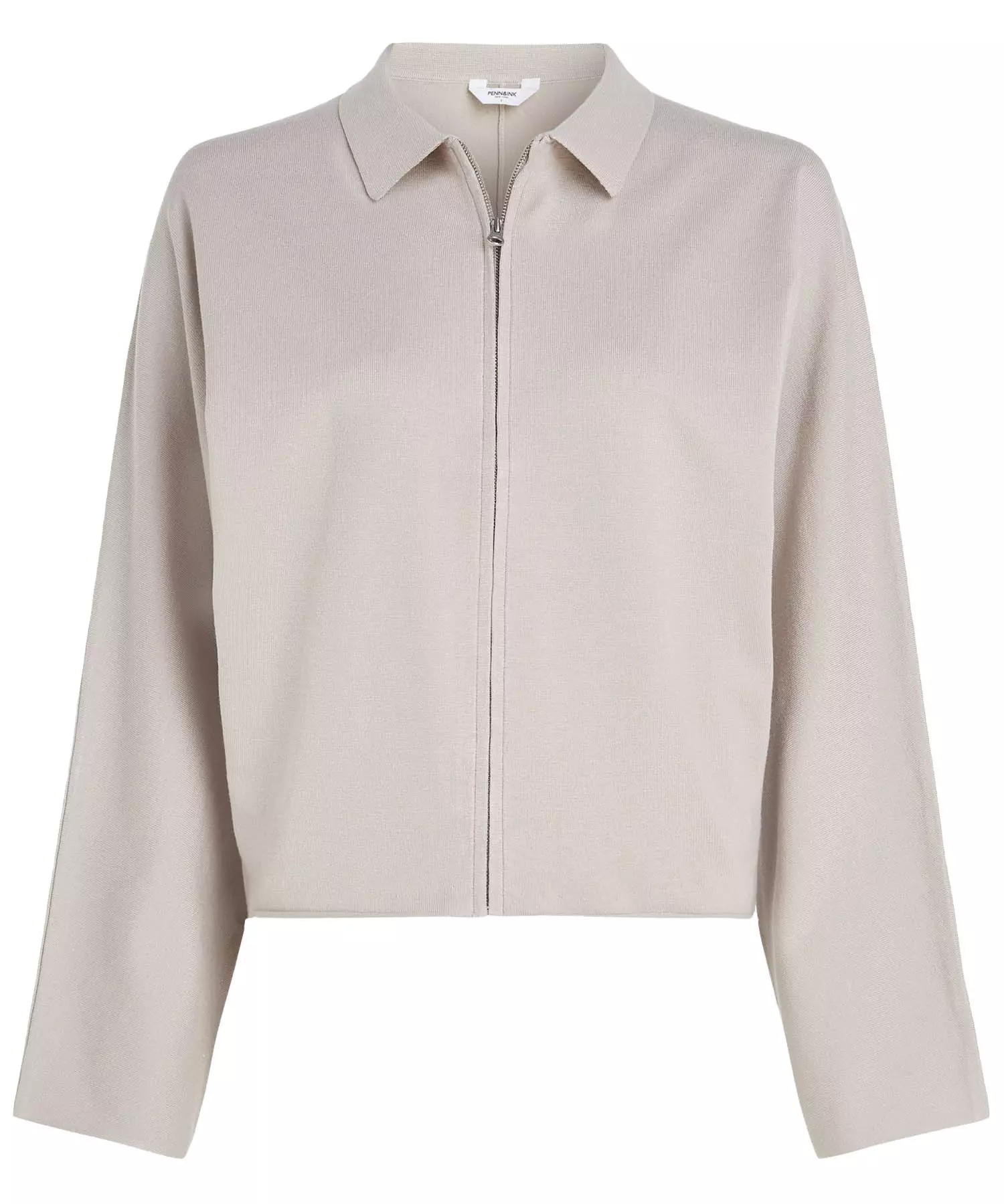 Penn and Ink Cardigan mit Reißverschluss