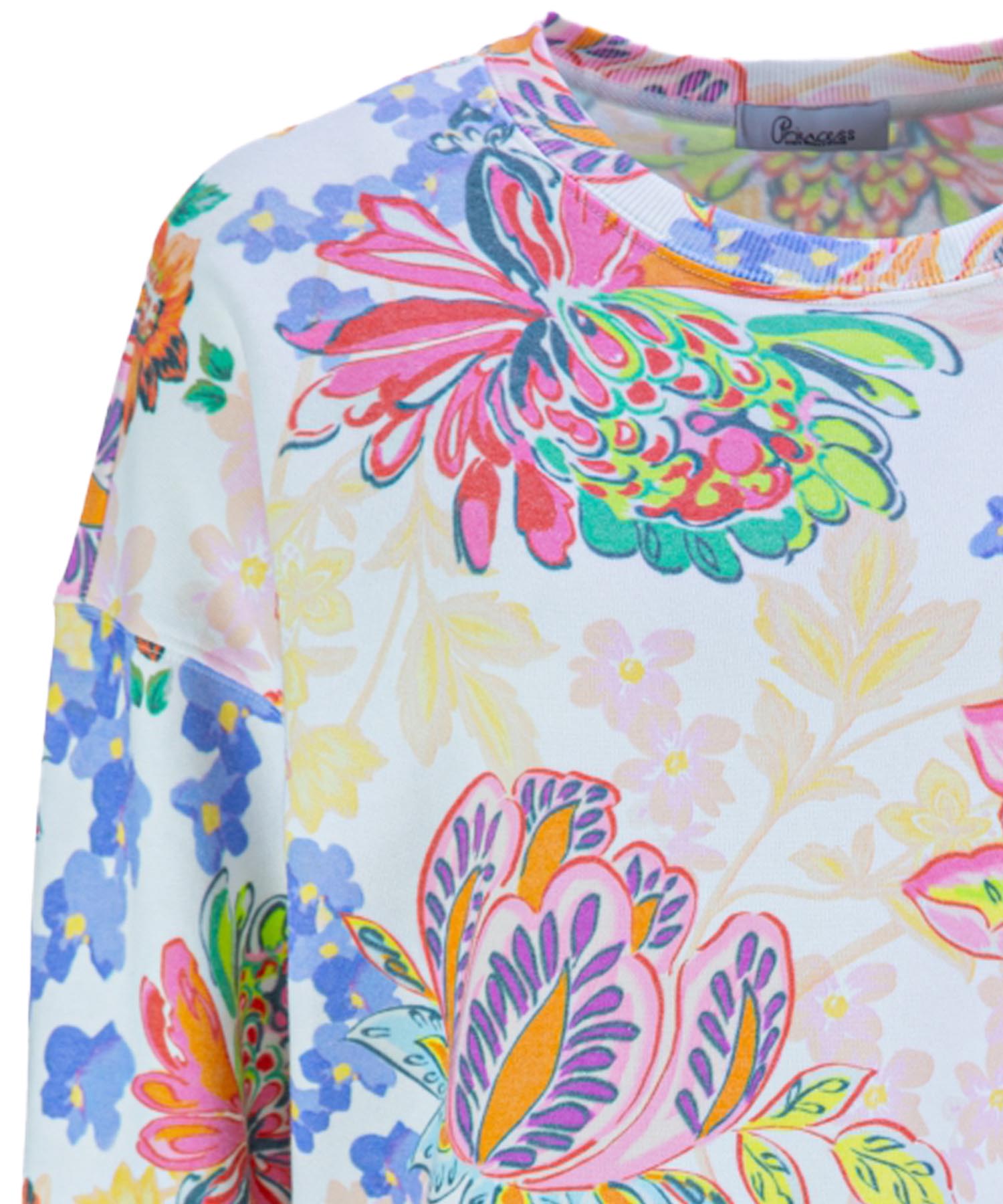 Princess goes Hollywood Sweatshirt mit floralem Print