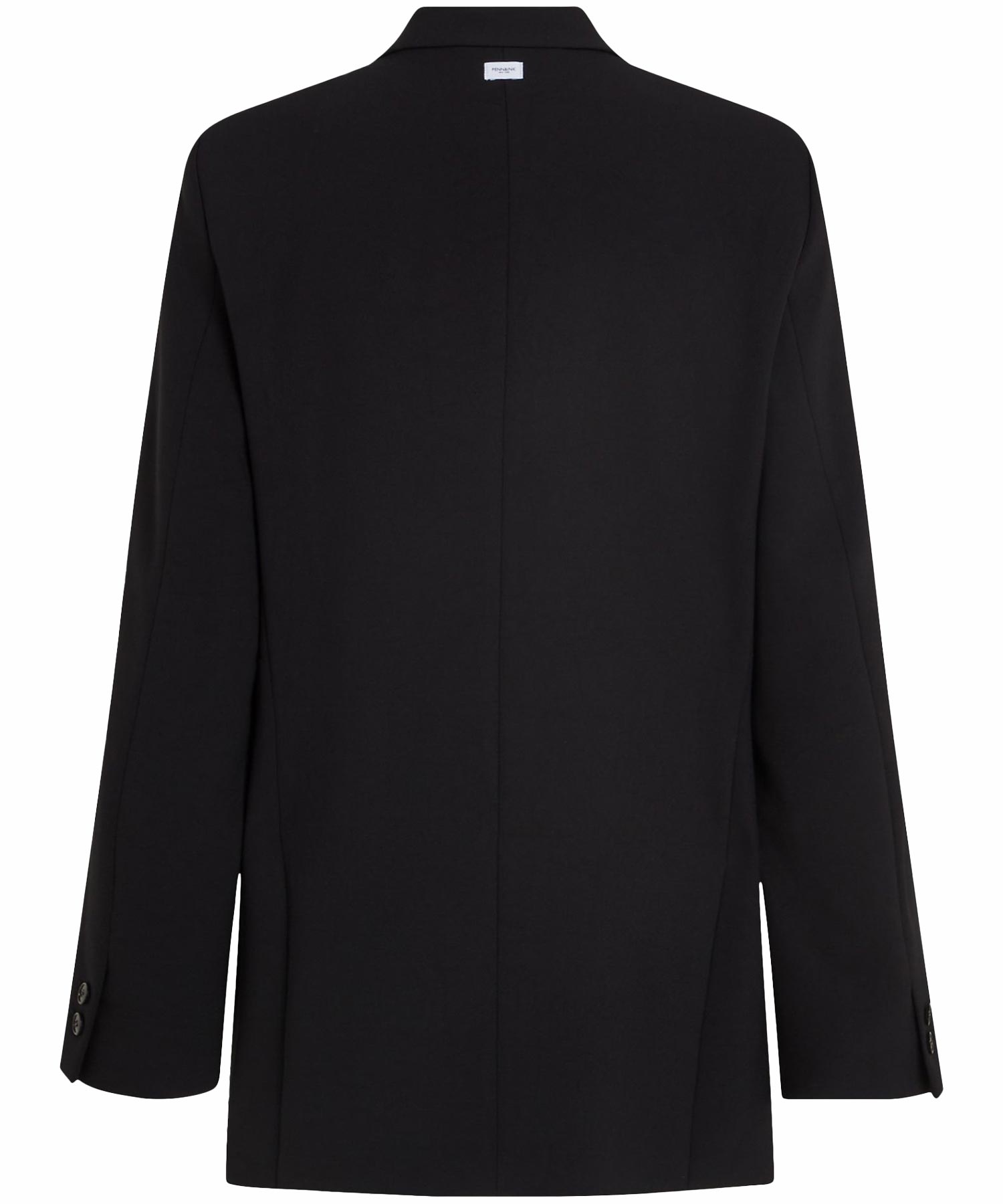 Penn and Ink lässiger oversized Blazer in schwarz