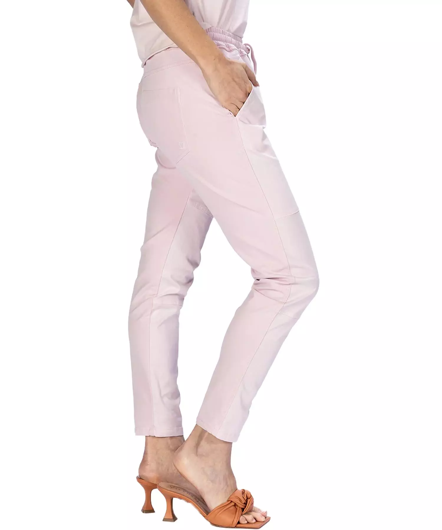 Hose You Two im Materialmix im Washed Out Look