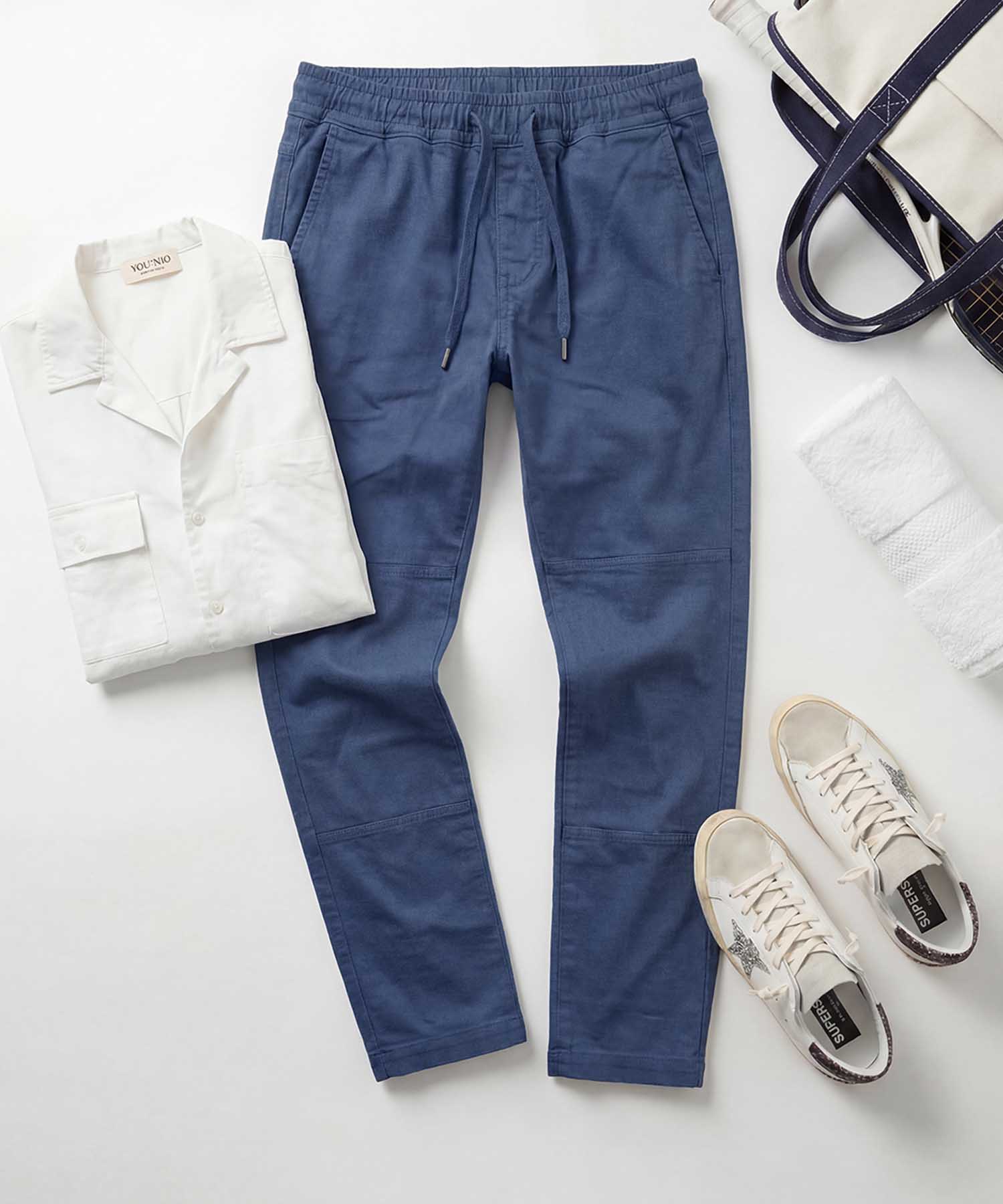 You Too | YOU TWO Pant in nautic Nobile Washed | Modehaus Wörmannn