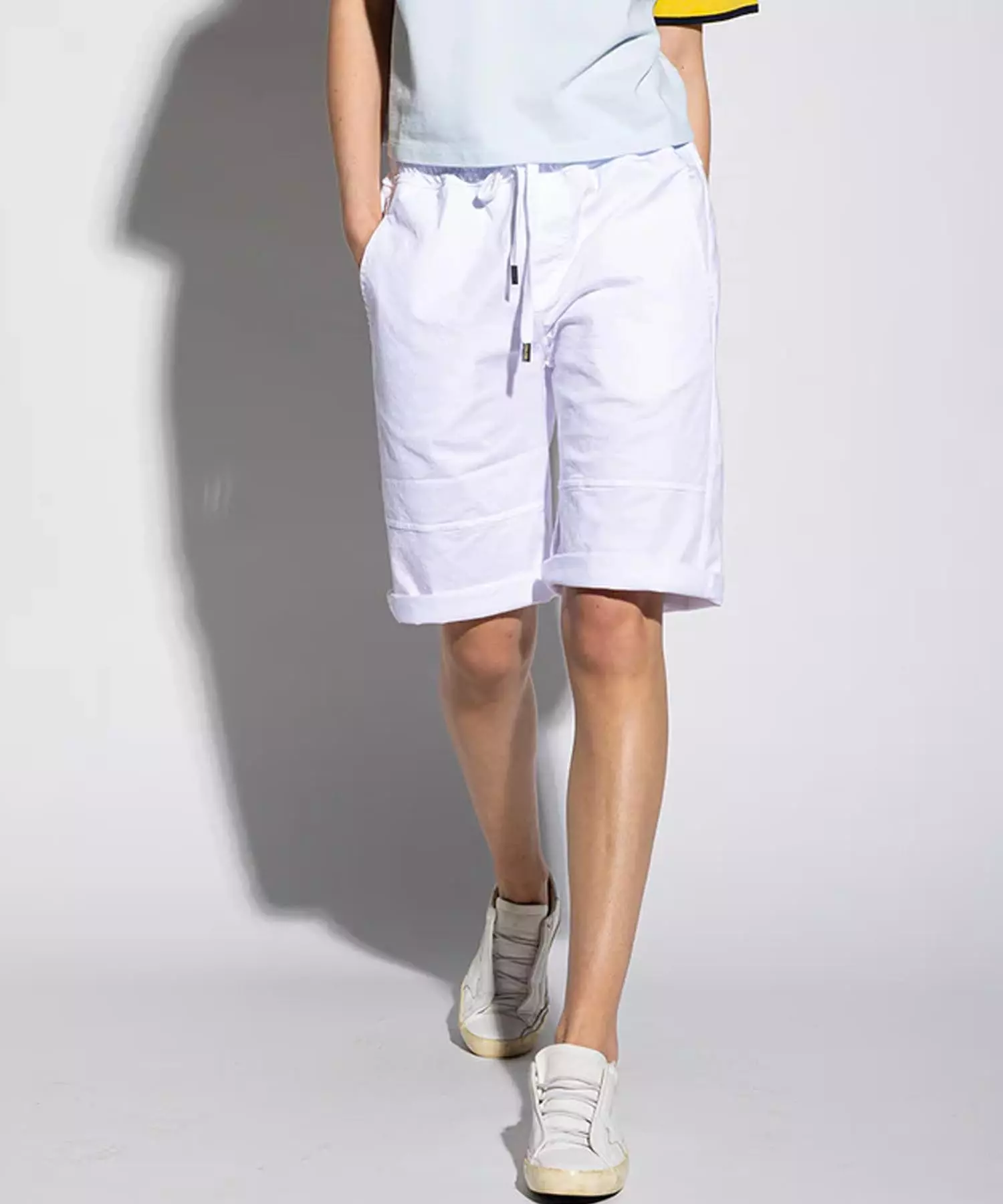 Hose You Two Shorts im Materialmix