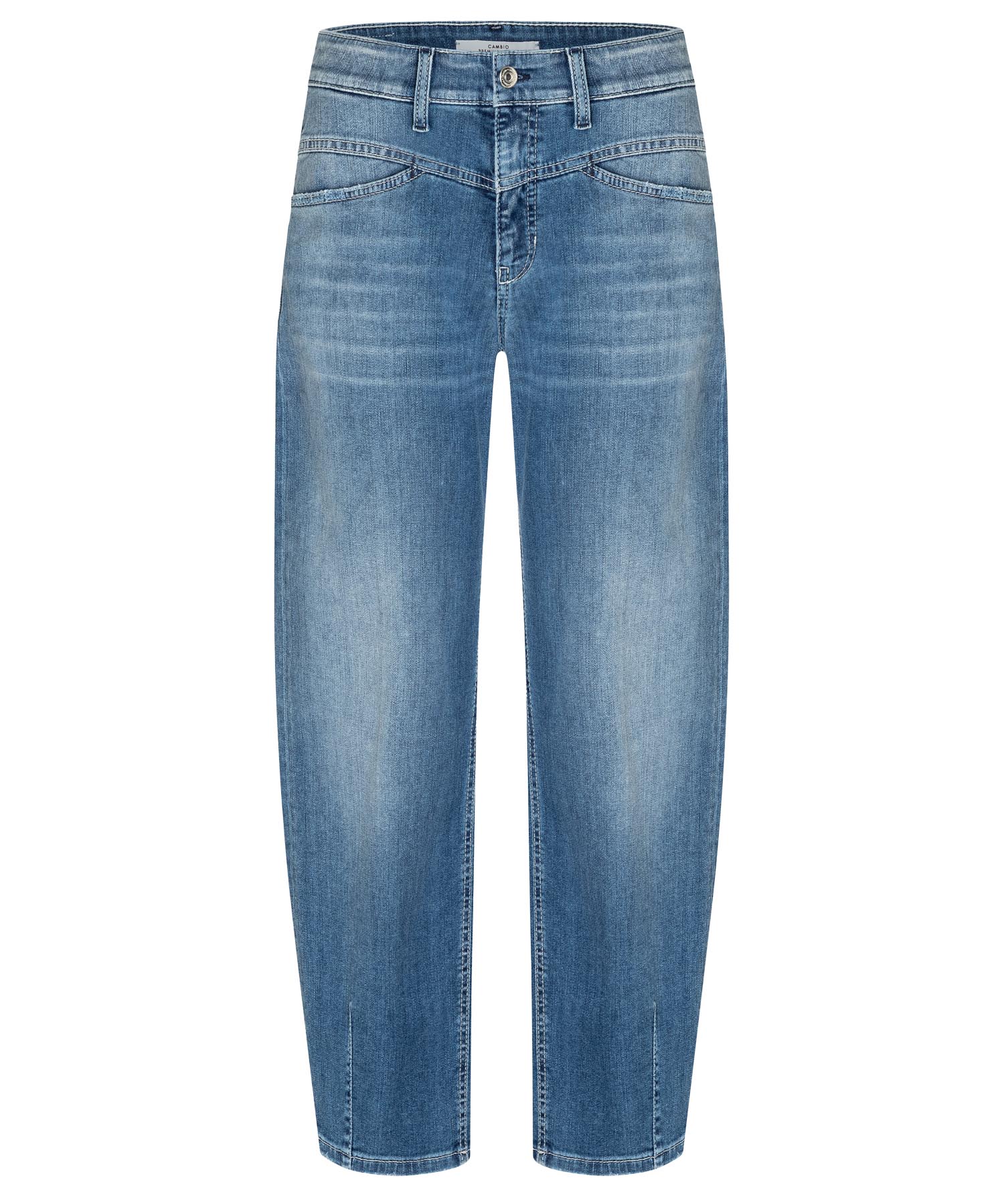 Cambio Jeans Elin |  lässige Jeans für stilvolle Looks in mittelblauer Waschung