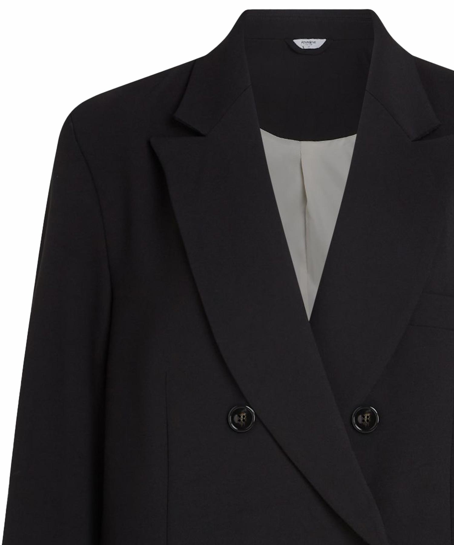 Penn and Ink lässiger oversized Blazer in schwarz