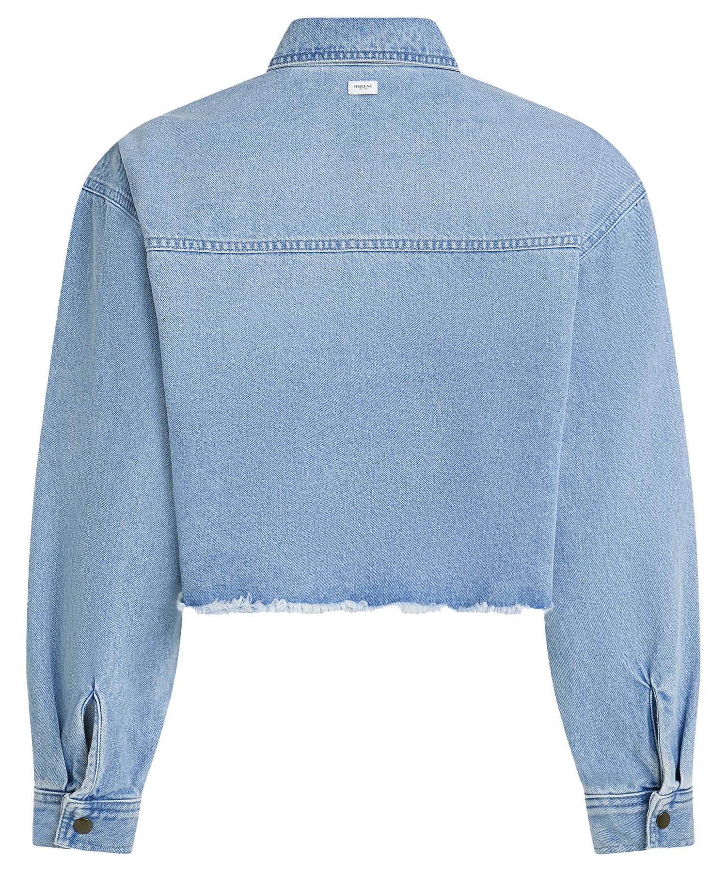 PENN&INK N.Y kurz und lässig geschnittene Jeansjacke