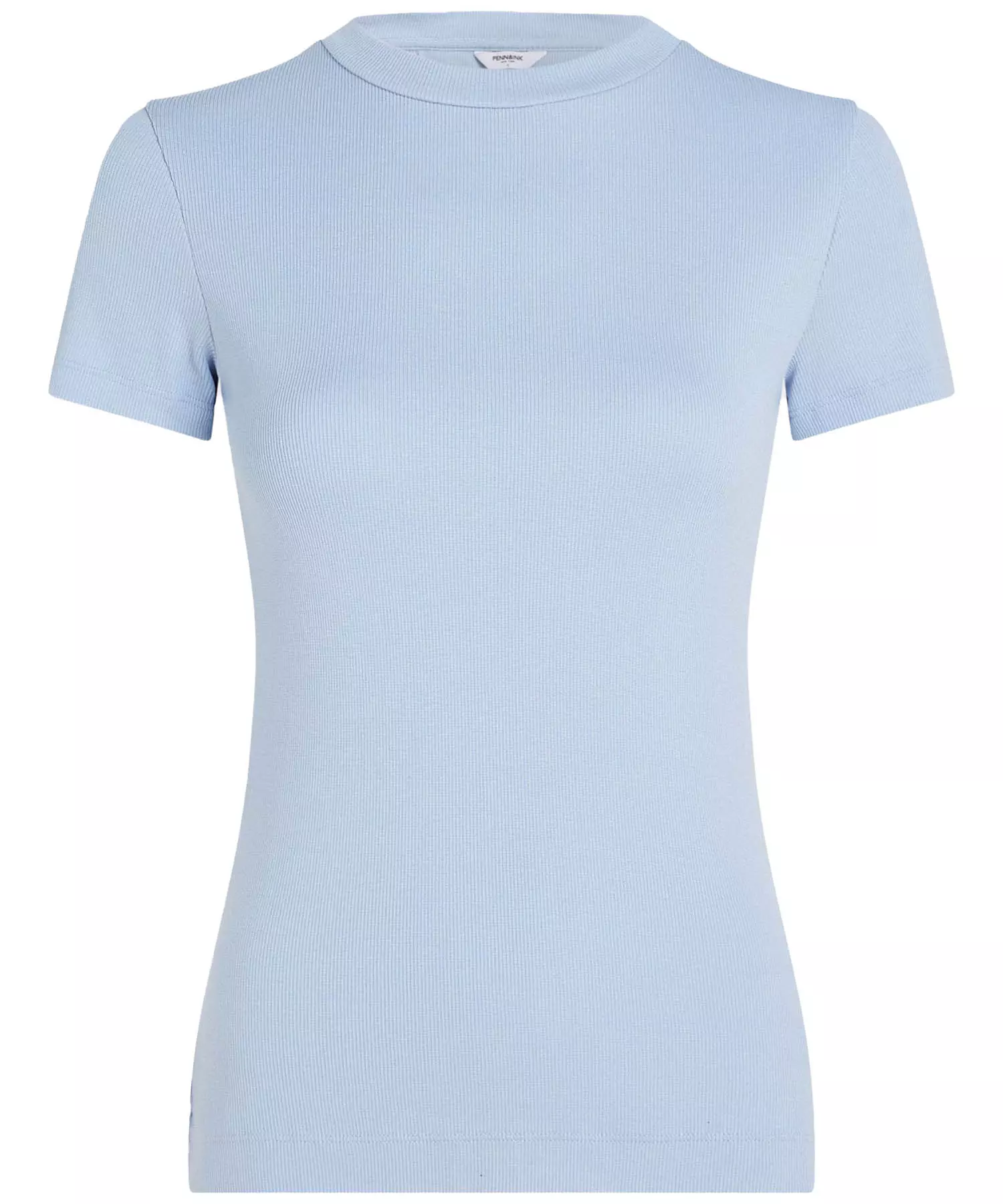 Penn and Ink superweiches Shirt in Rippenstruktur aus Modal