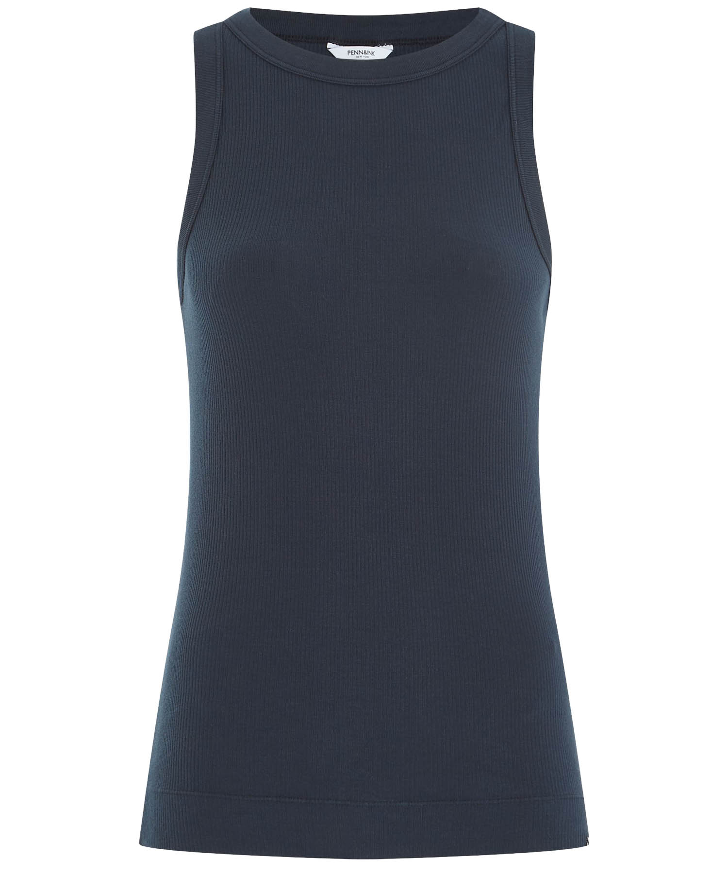 Penn & Ink Top aus Baumwolle in Rippenstruktur Penn & Ink Top aus Baumwolle in Rippenstruktur