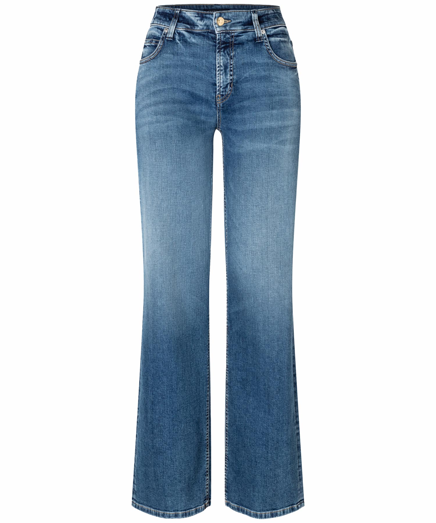 Ausgestellte lange Jeans Aimee von Cambio in blue denim
