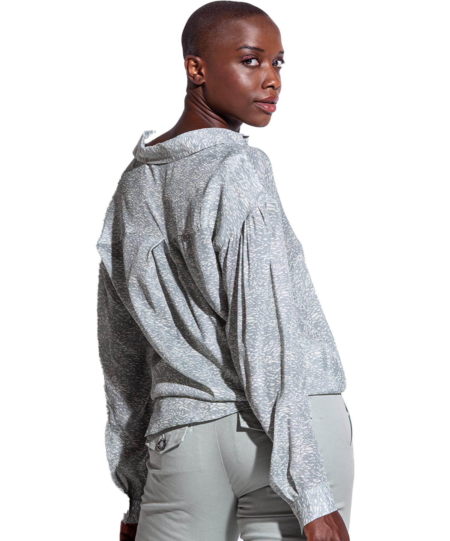 Hemdbluse Shari Bark von Funky Staff