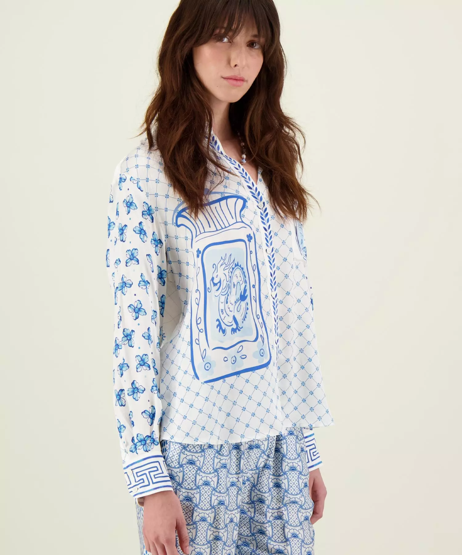 ME369 Bluse Isabel aus Viskose