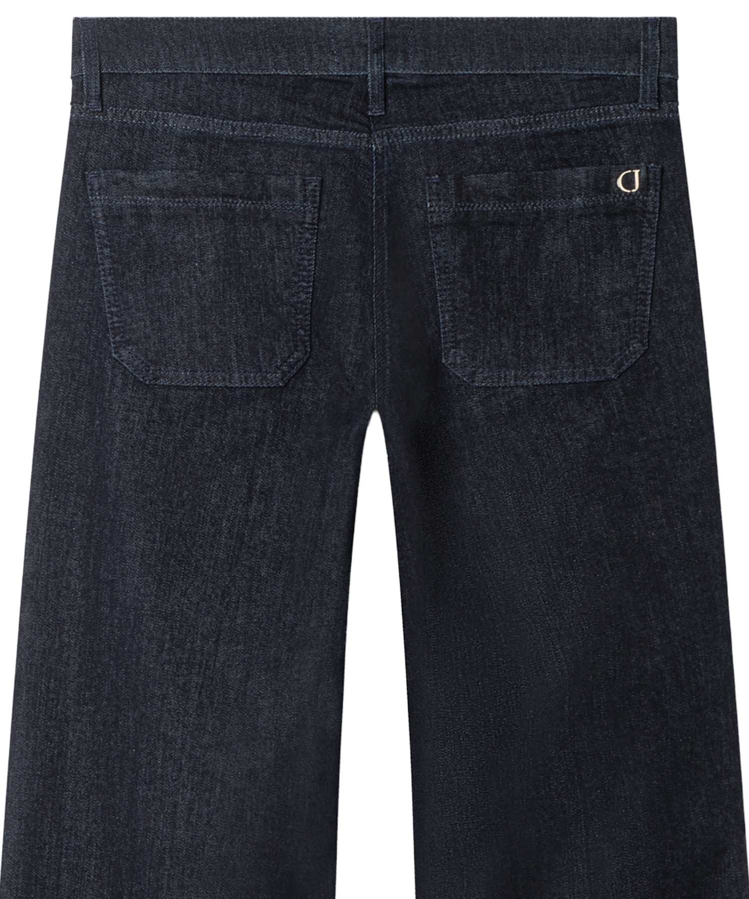 Cambio Jeans Tess Wide Leg in Modern Rinsed dunkelblau | Modehaus Wörmann