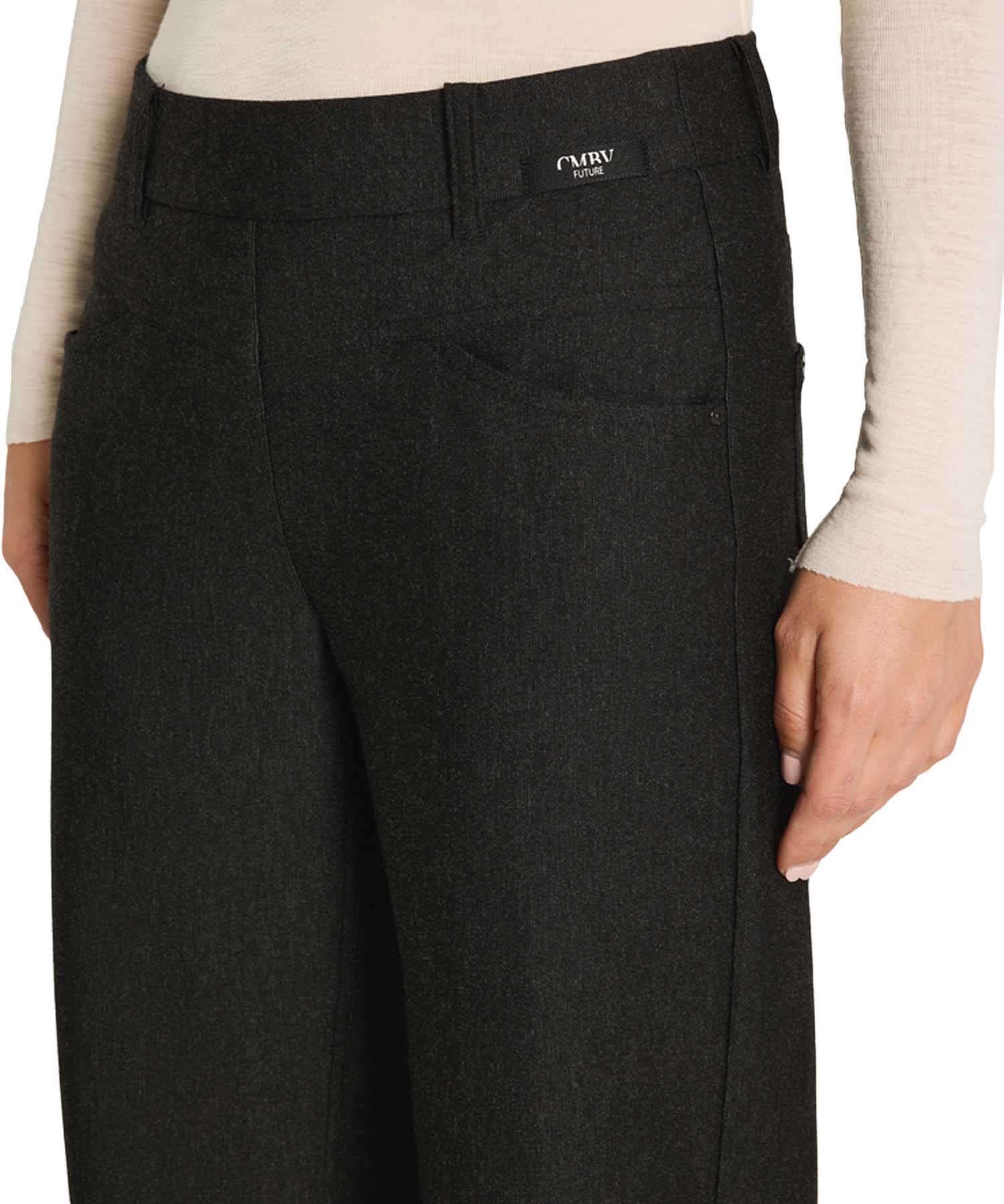 Cambio Hose Elin Jogg Long in Dark Grey Melange | Modehaus Wörmann