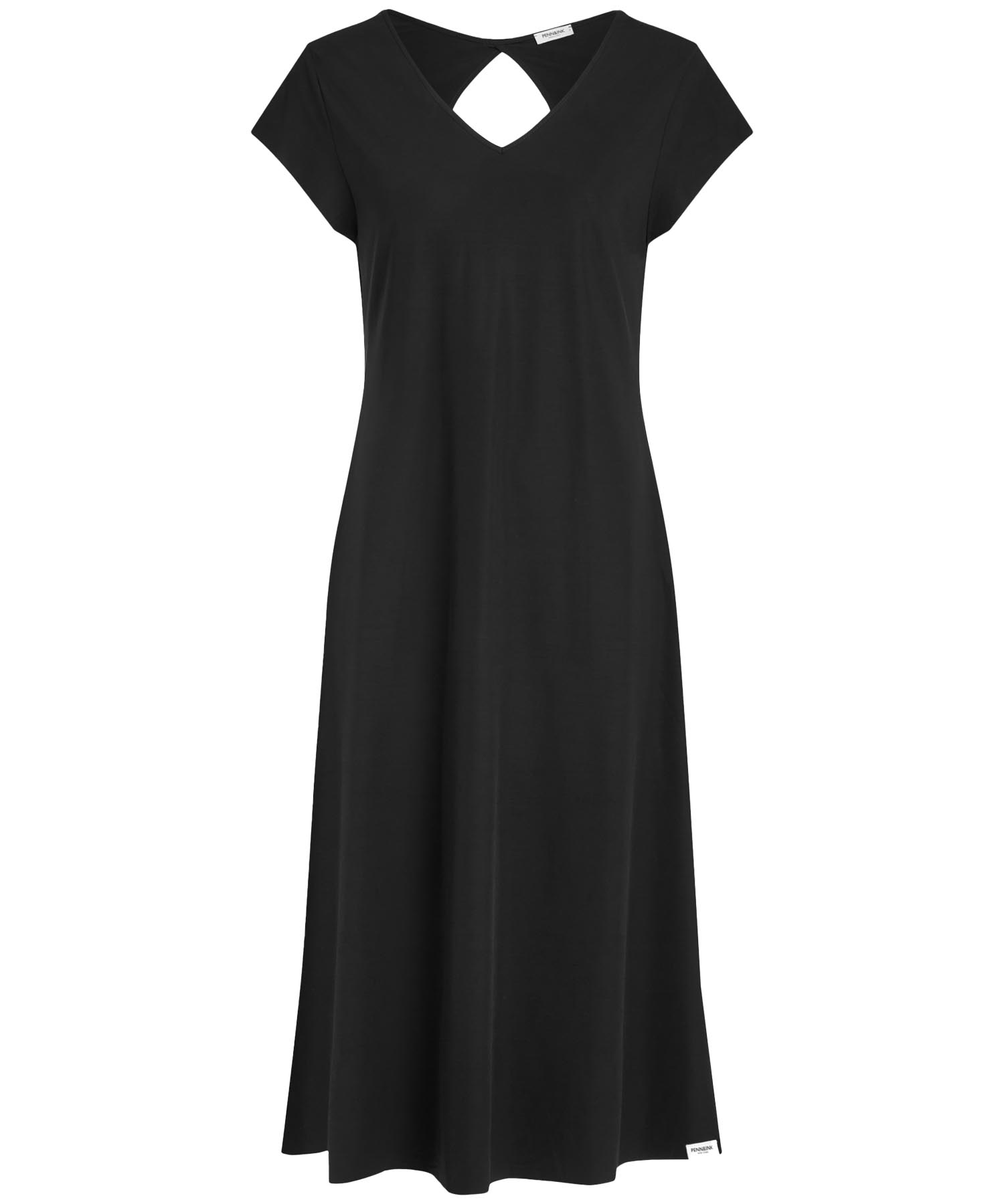 PENN&INK N.Y Maxikleid in schwarz in Reisequalität