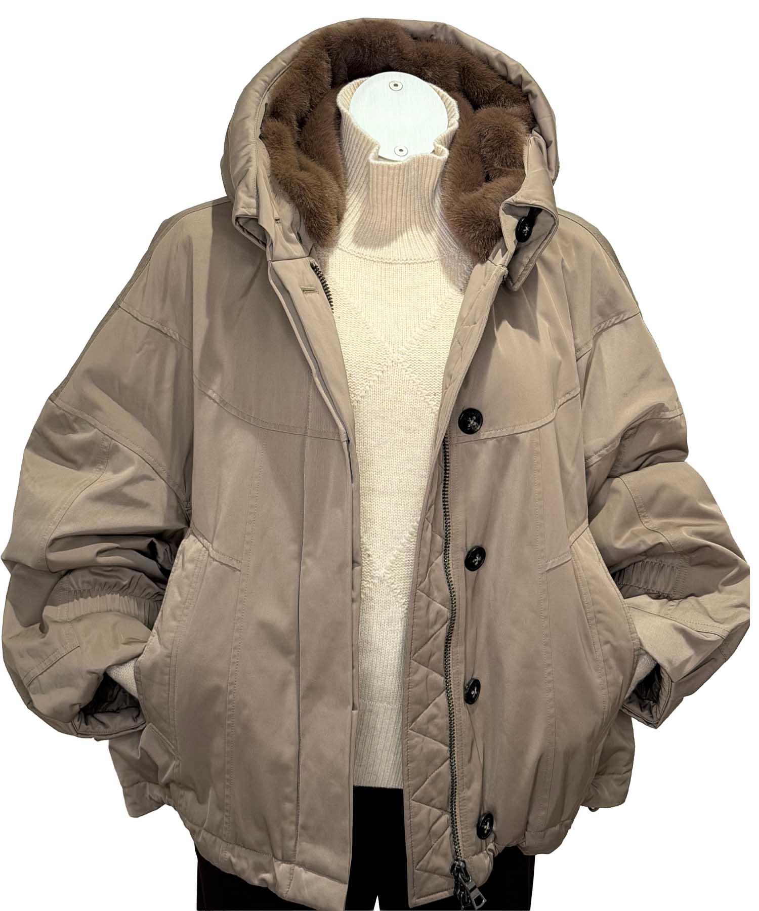 Blonde No. 8 Jacke Elin in light taupe Blonde No. 8 Jacke Elin in light taupe