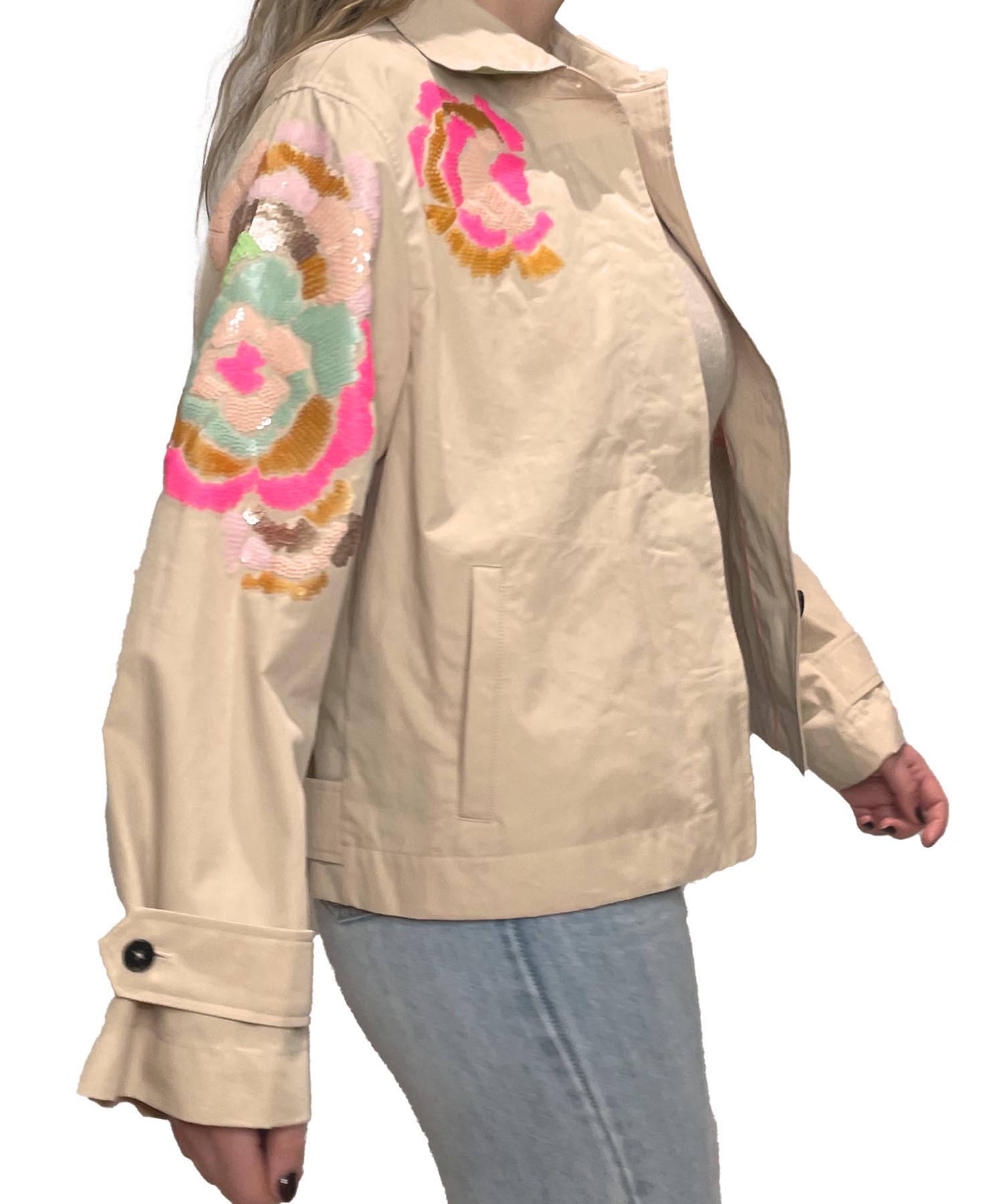 Como No. 1 Jacke Modell Blue in der Farbe sand