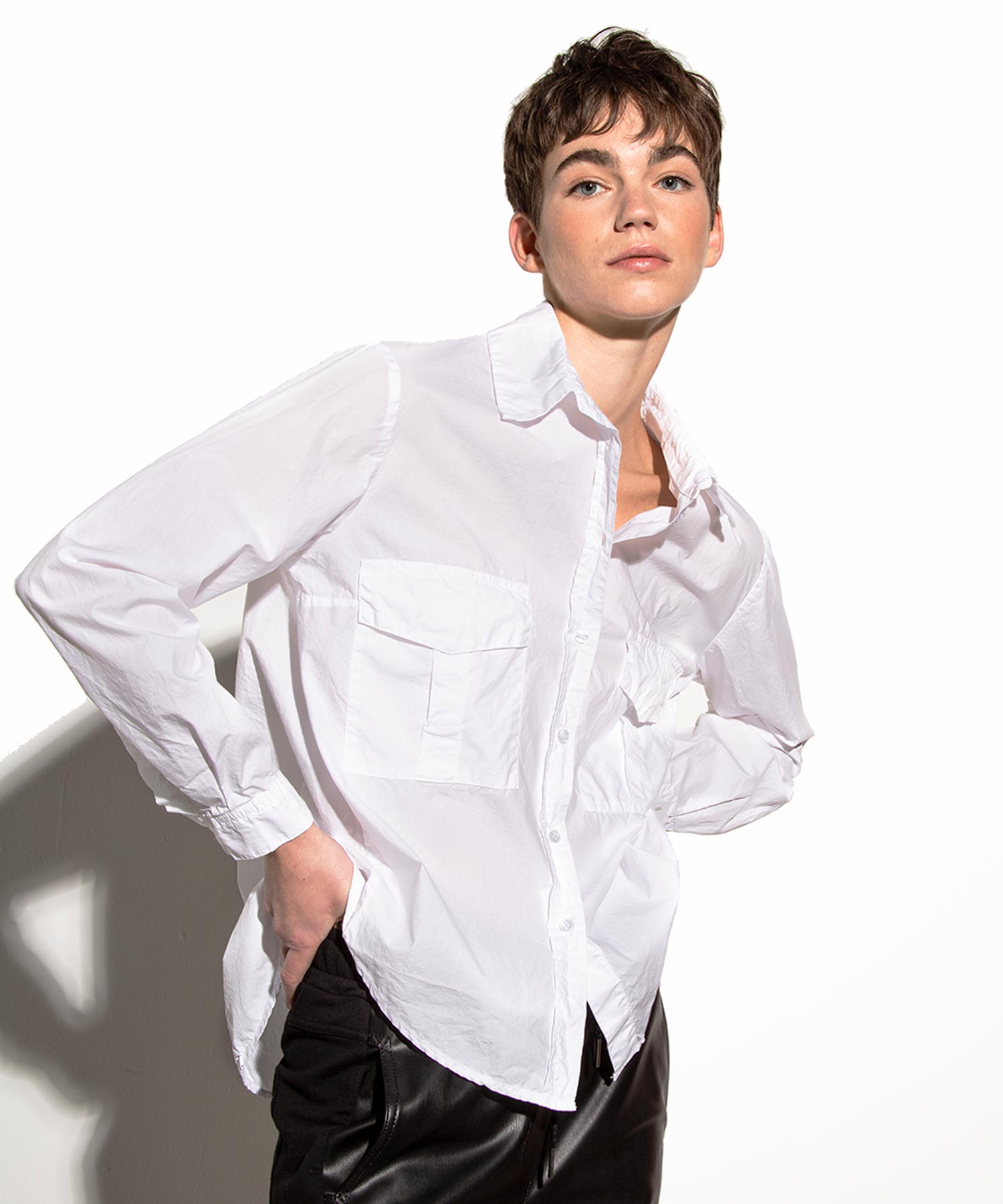 Bluse Alena aus reiner Baumwolle von Funky Staff