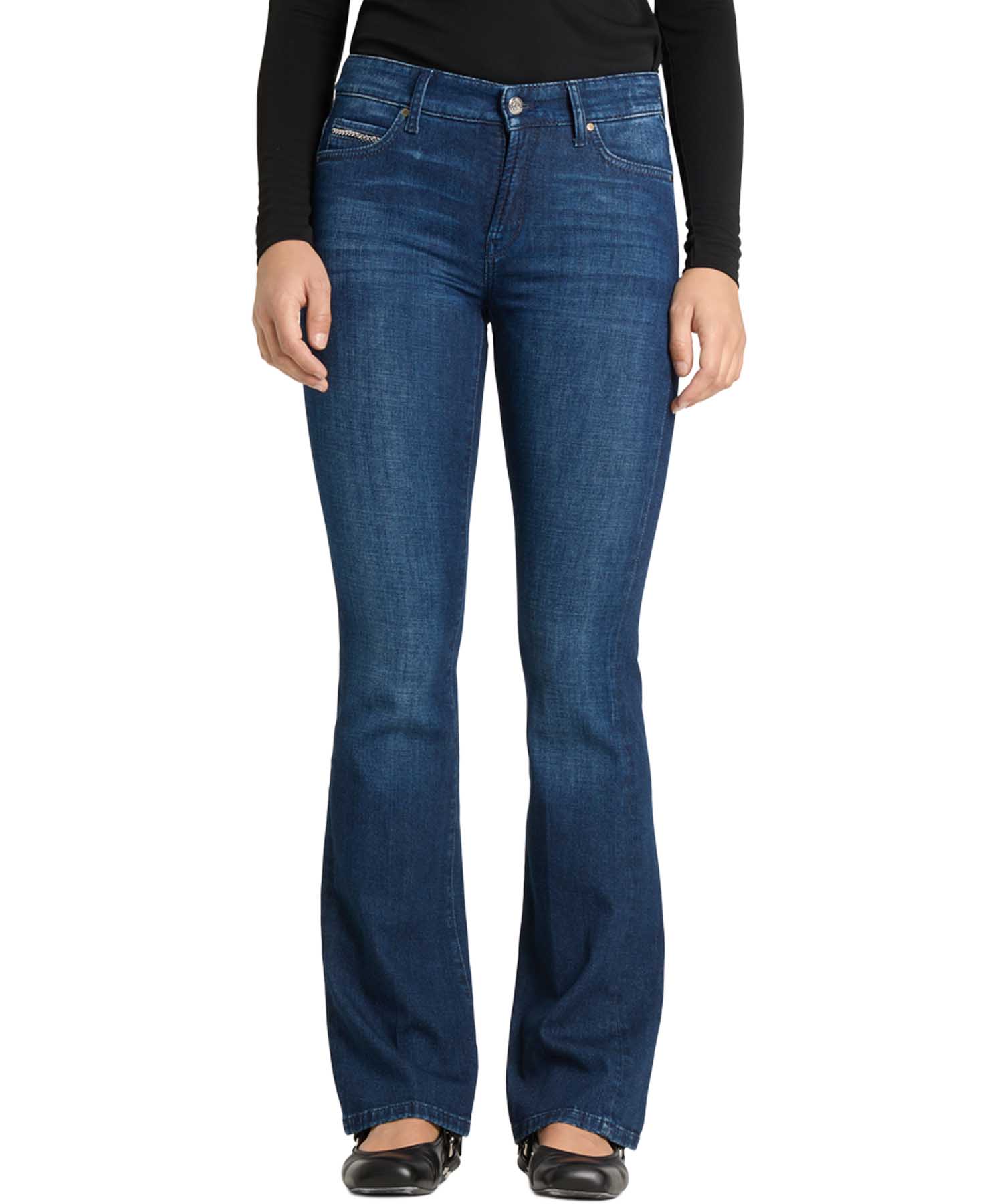 Cambio Jeans Paris Flared – elegante Silhouette trifft modernen Komfort