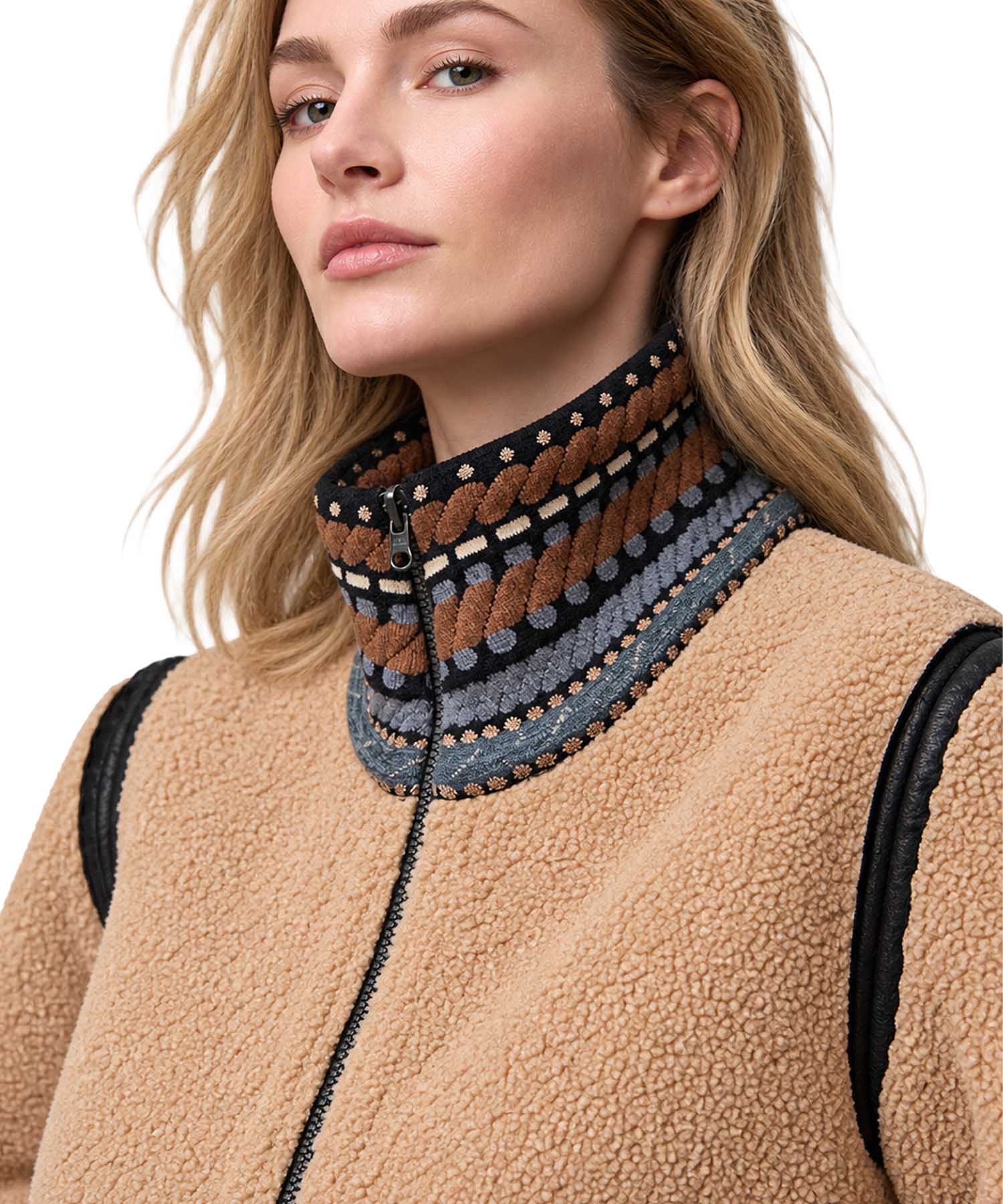 Aldo Martins Wendejacke Beige & Schwarz | Modehaus Wörmann
