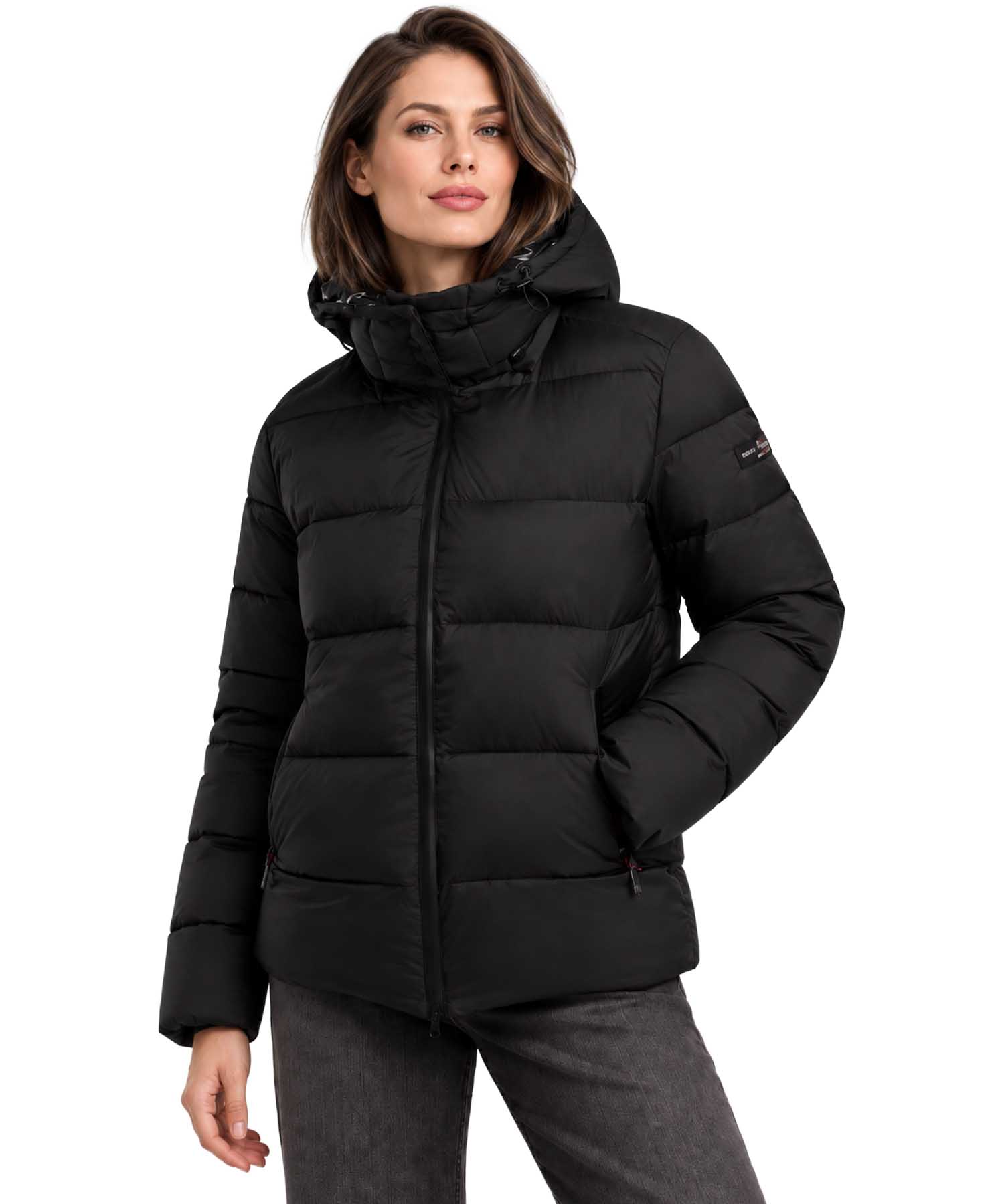 Frieda & Freddies Steppjacke Hero in Schwarz | Modehaus Wörmann