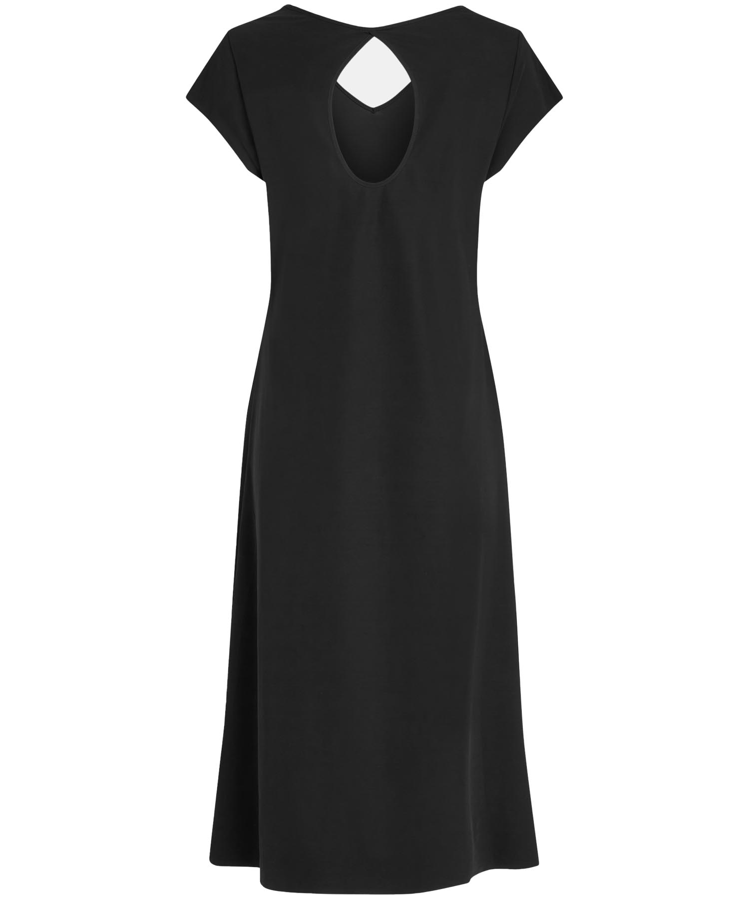 PENN&INK N.Y Maxikleid in schwarz in Reisequalität
