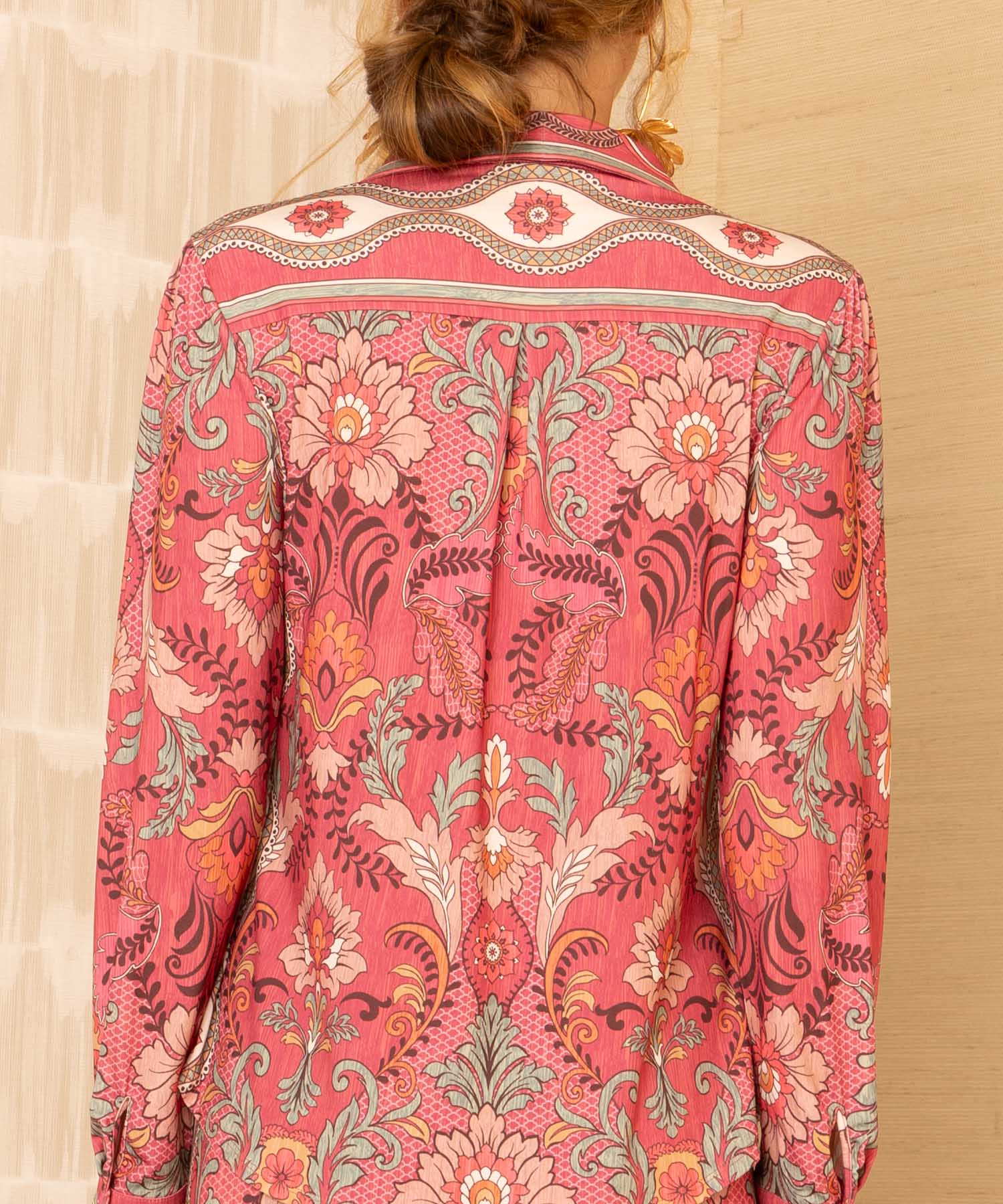 Hale Bob - Bluse Gwen | in Rot-Tönen | Langarm